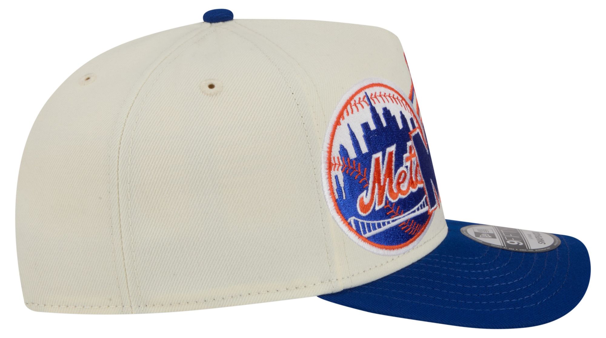 New Era Adult New York Mets Cream Classic 9Fifty Adjustable Hat product image