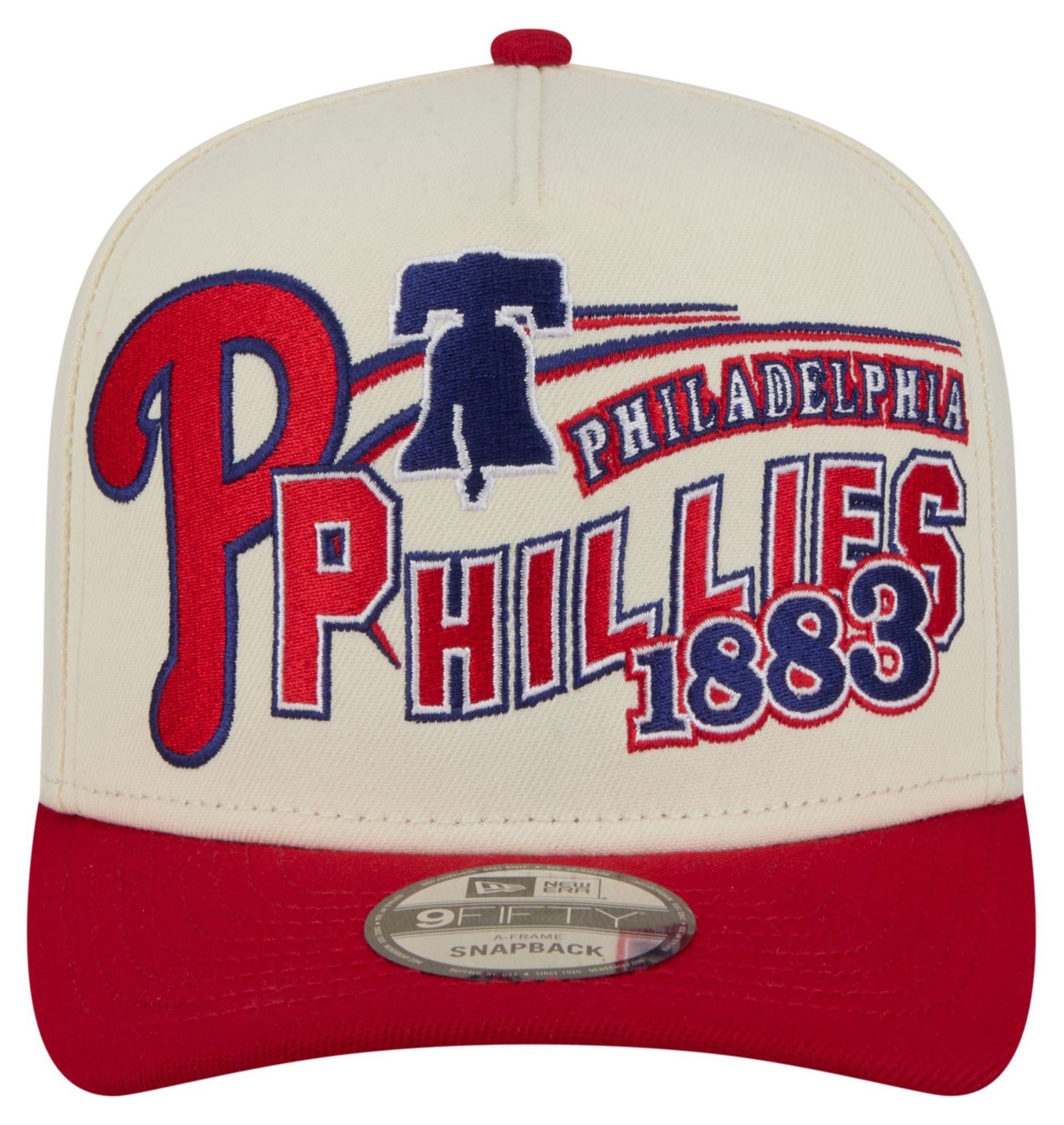 New Era Adult Philadelphia Phillies Cream Classic 9Fifty Adjustable Hat product image