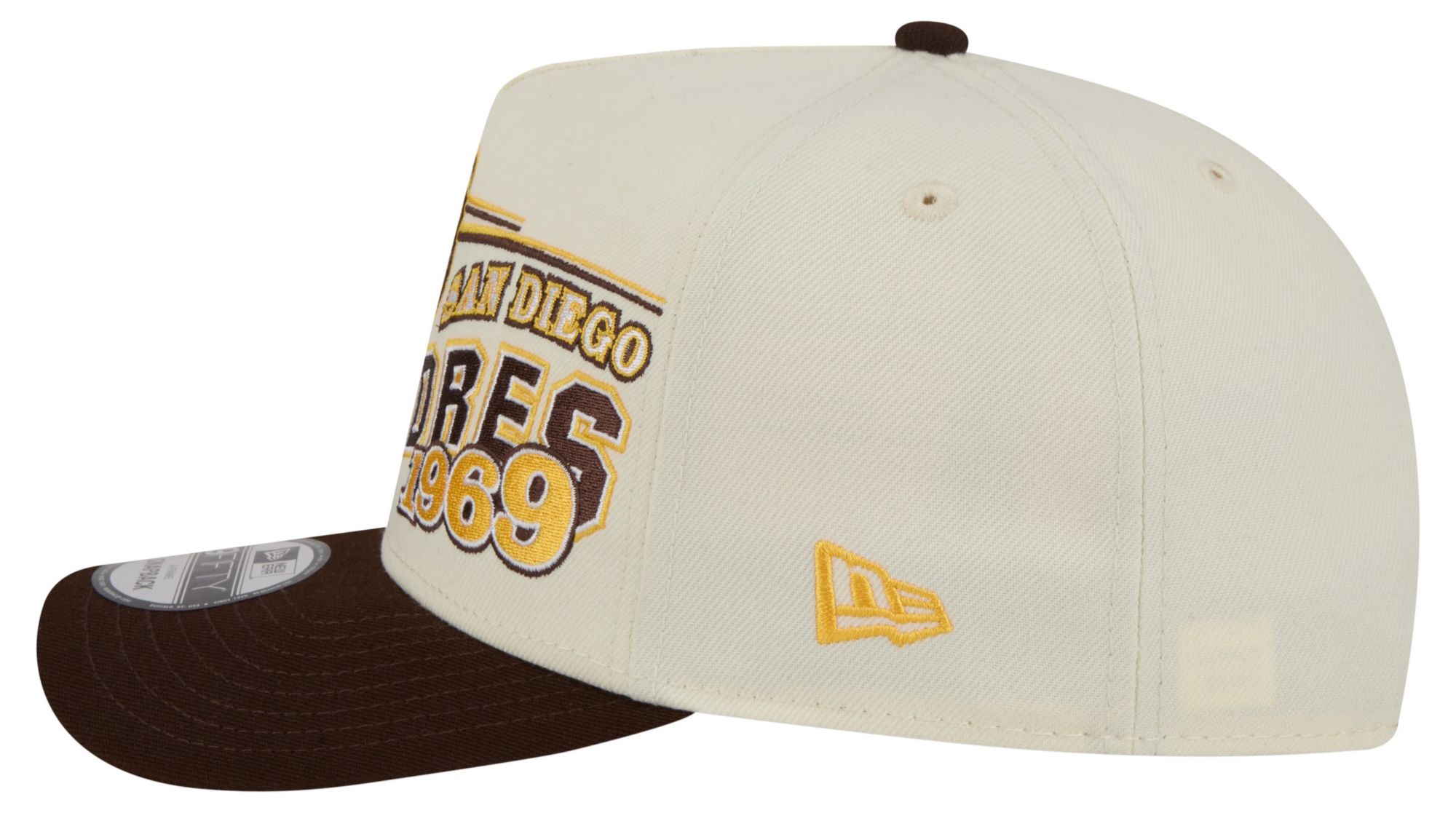 New Era Adult San Diego Padres Cream Classic 9Fifty Adjustable Hat product image
