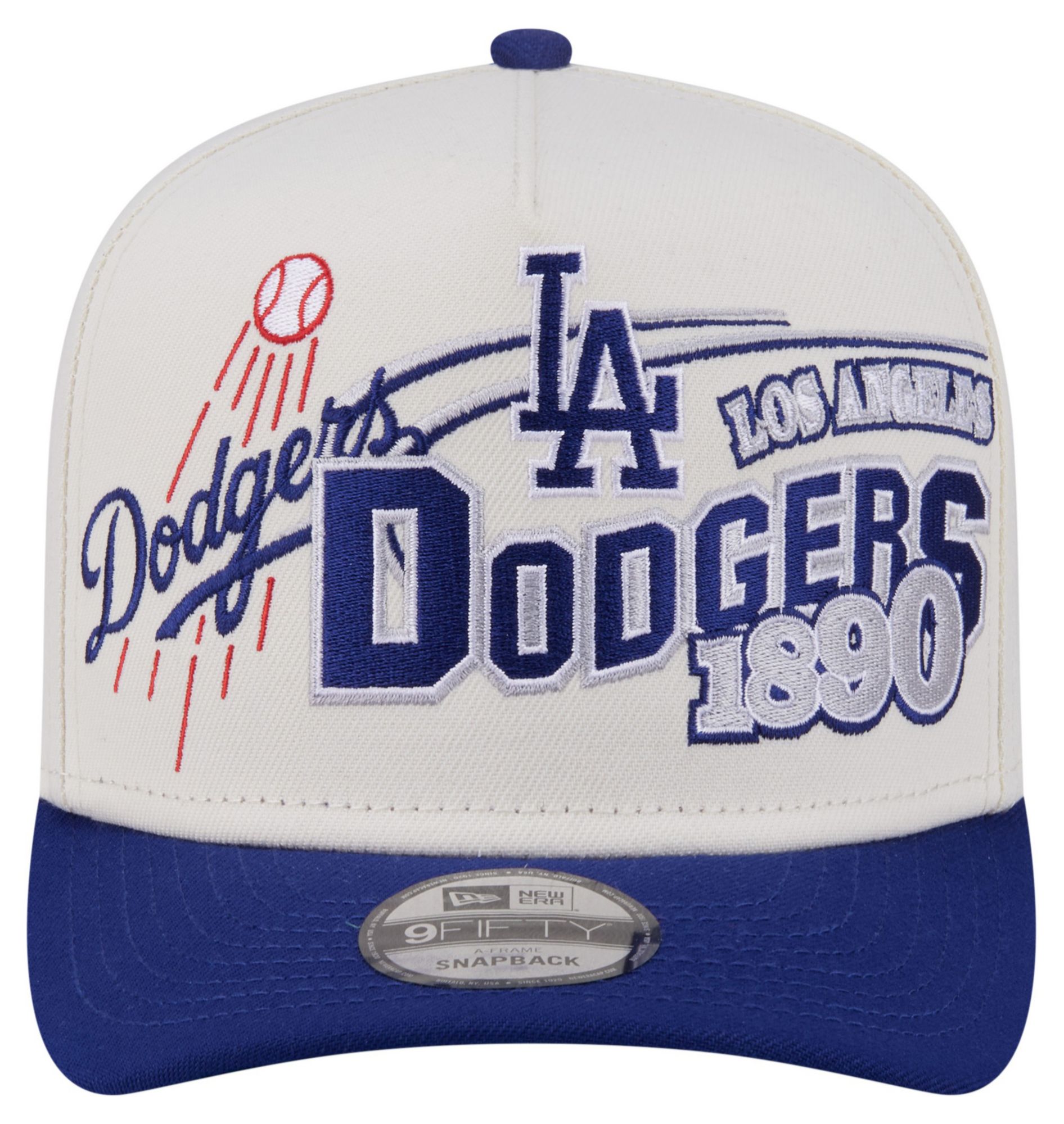 New Era Adult Los Angeles Dodgers Cream Classic 9Fifty Adjustable Hat product image