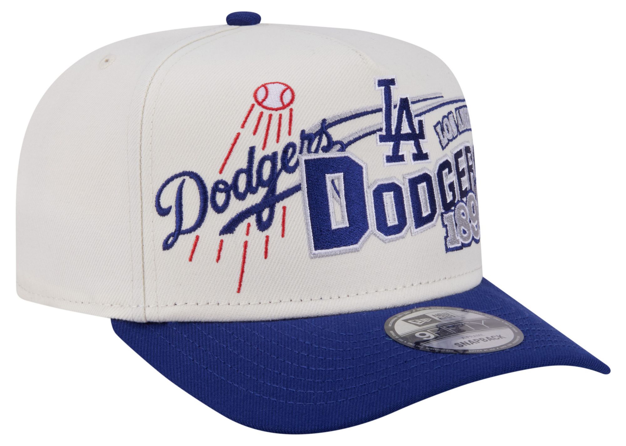 New Era Adult Los Angeles Dodgers Cream Classic 9Fifty Adjustable Hat product image