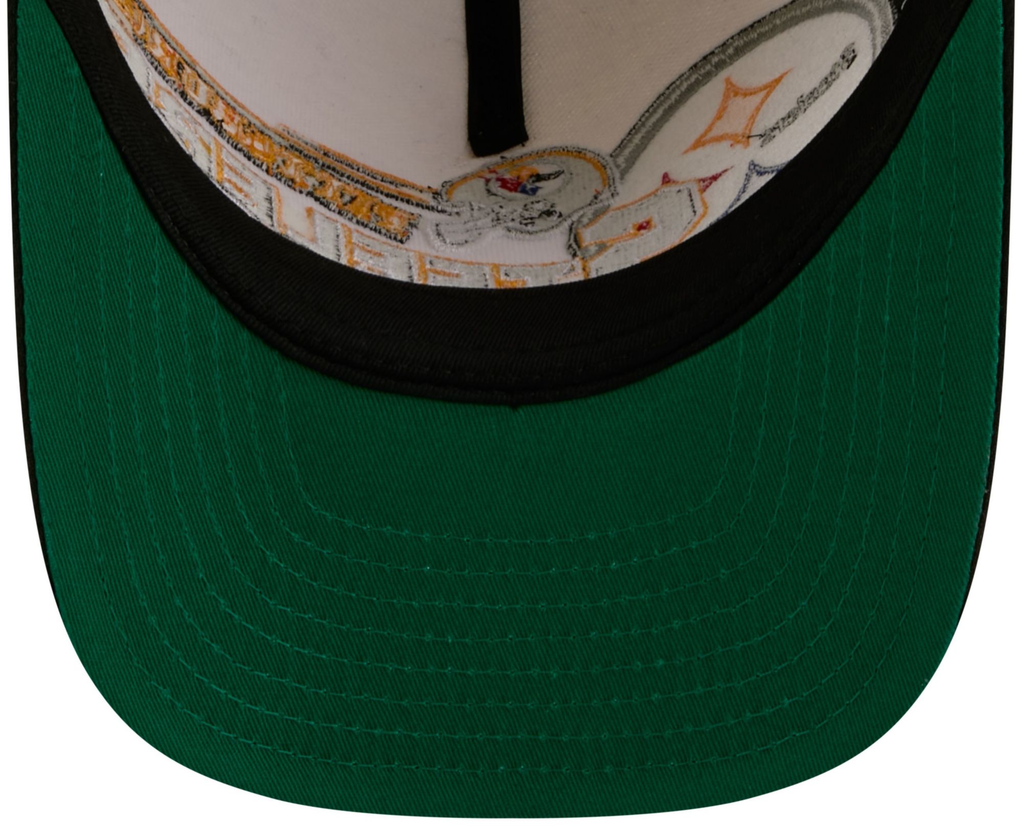 New Era Adult Pittsburgh Steelers Black Classic 9Fifty Adjustable Hat product image