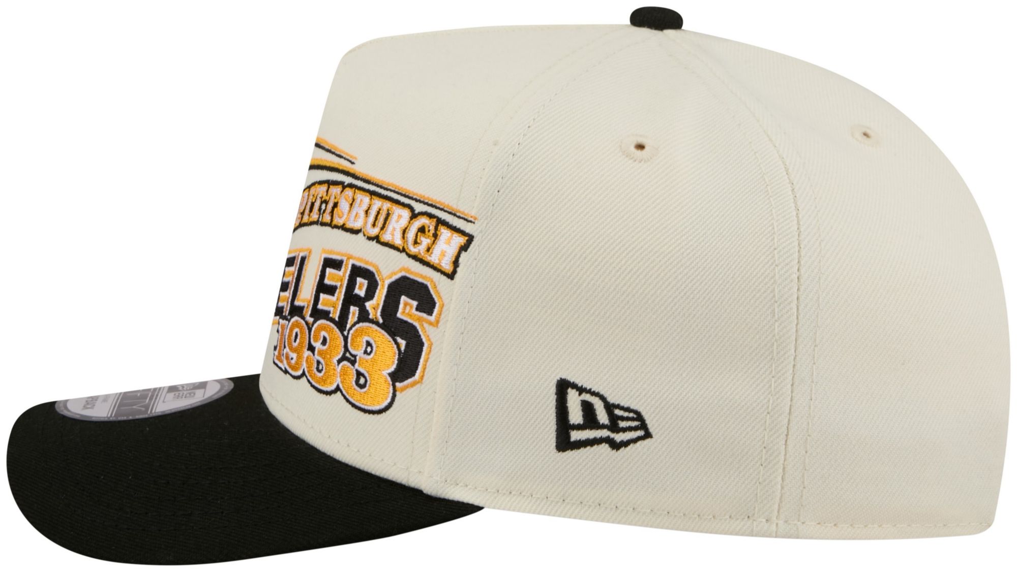 New Era Adult Pittsburgh Steelers Black Classic 9Fifty Adjustable Hat product image