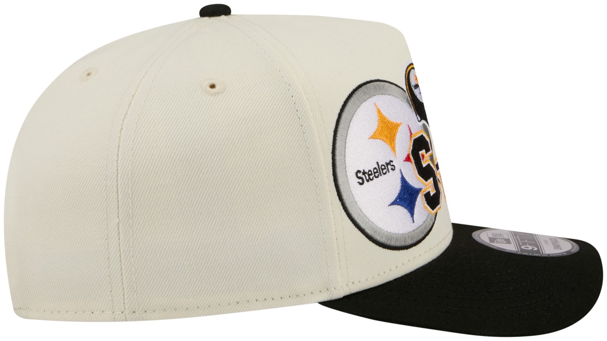 New Era Adult Pittsburgh Steelers Black Classic 9Fifty Adjustable Hat product image