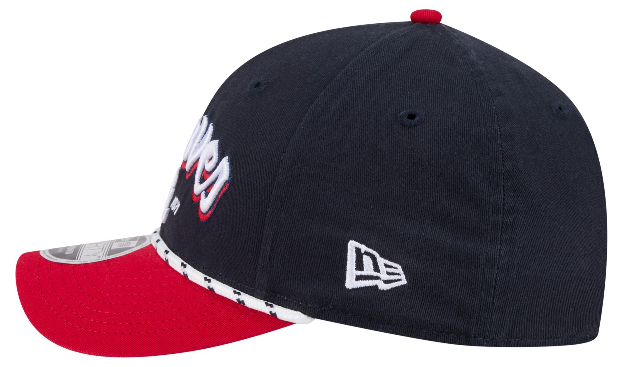 New Era Adult Atlanta Braves Navy Team Loyal 9Forty Adjustable Hat product image