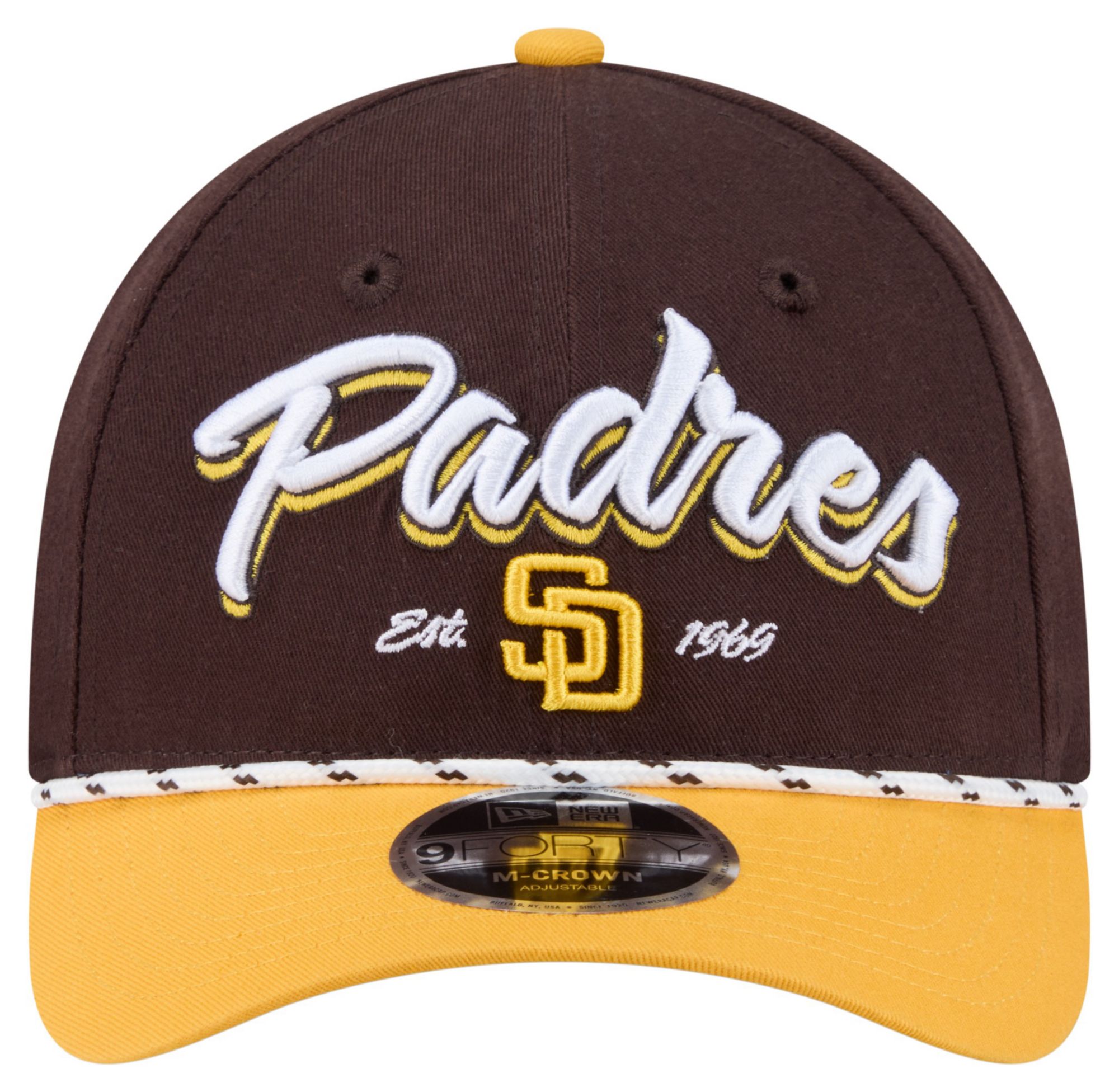 New Era Adult San Diego Padres Brown Team Loyal 9Forty Adjustable Hat product image