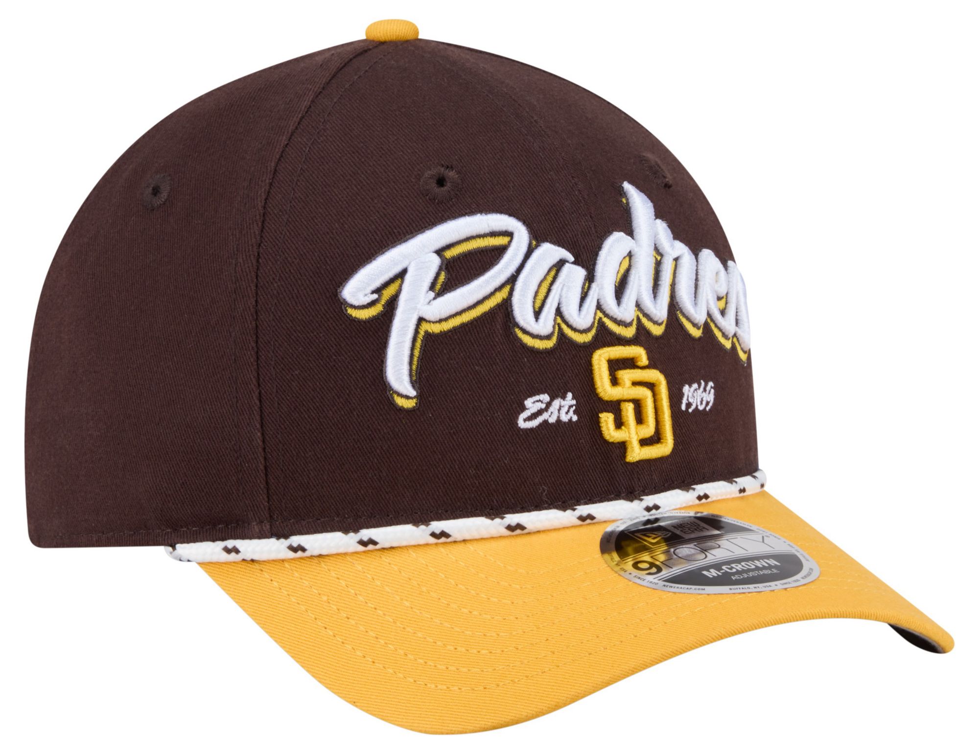 New Era Adult San Diego Padres Brown Team Loyal 9Forty Adjustable Hat product image