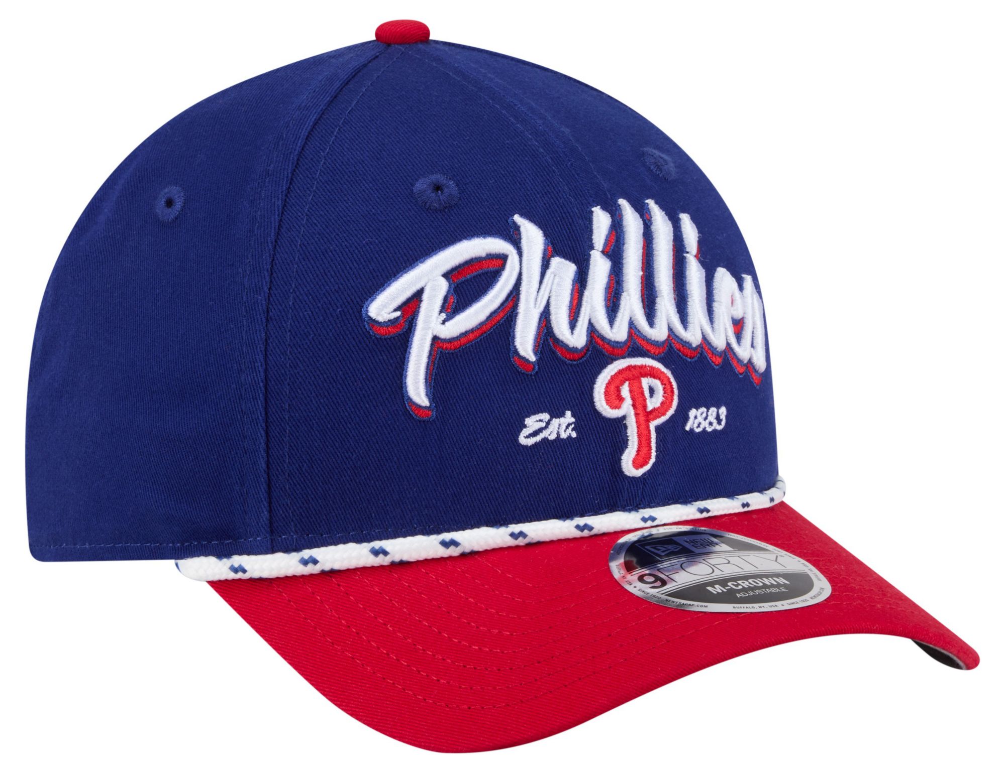 New Era Adult Philadelphia Phillies Blue Team Loyal 9Forty Adjustable Hat product image