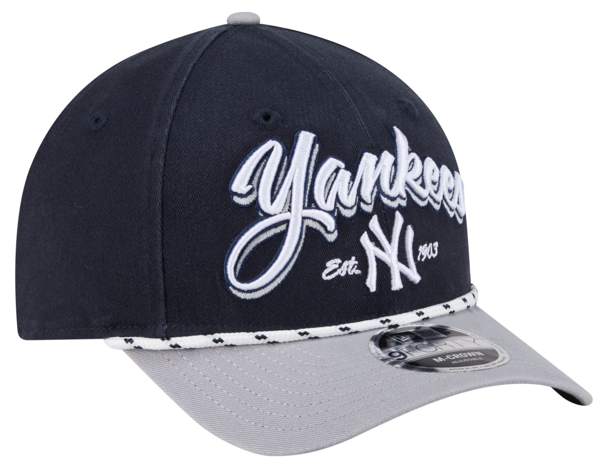 New Era Adult New York Yankees Navy Team Loyal 9Forty Adjustable Hat product image