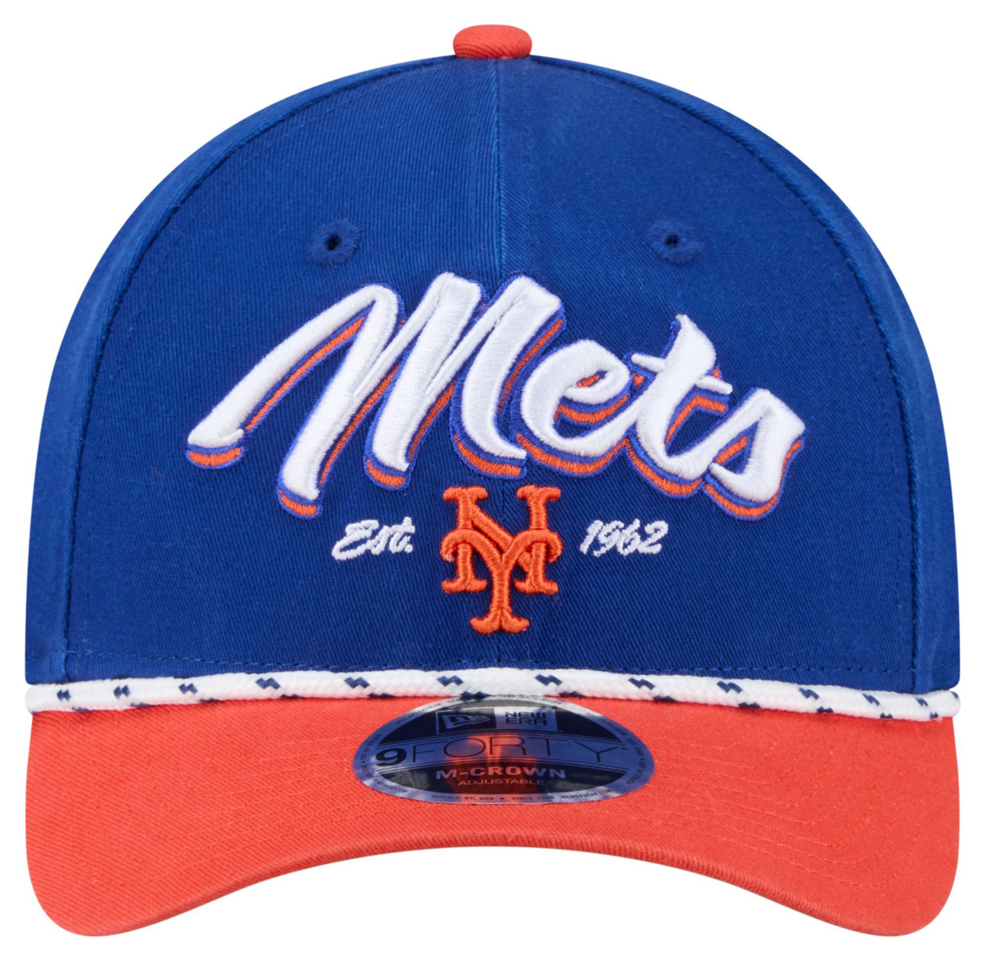 New Era Adult New York Mets Blue Team Loyal 9Forty Adjustable Hat product image