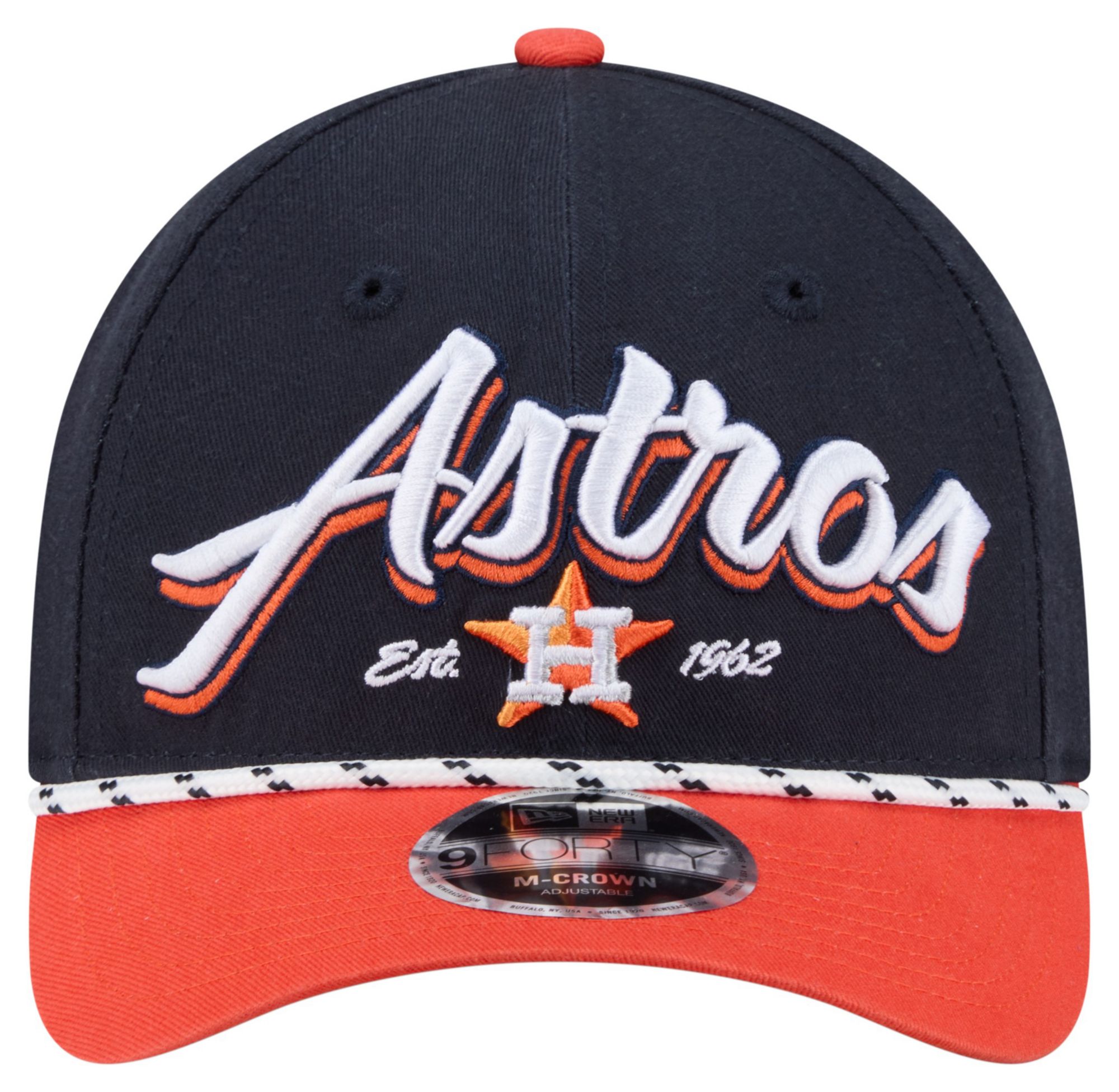 New Era Adult Houston Astros Navy Team Loyal 9Forty Adjustable Hat product image