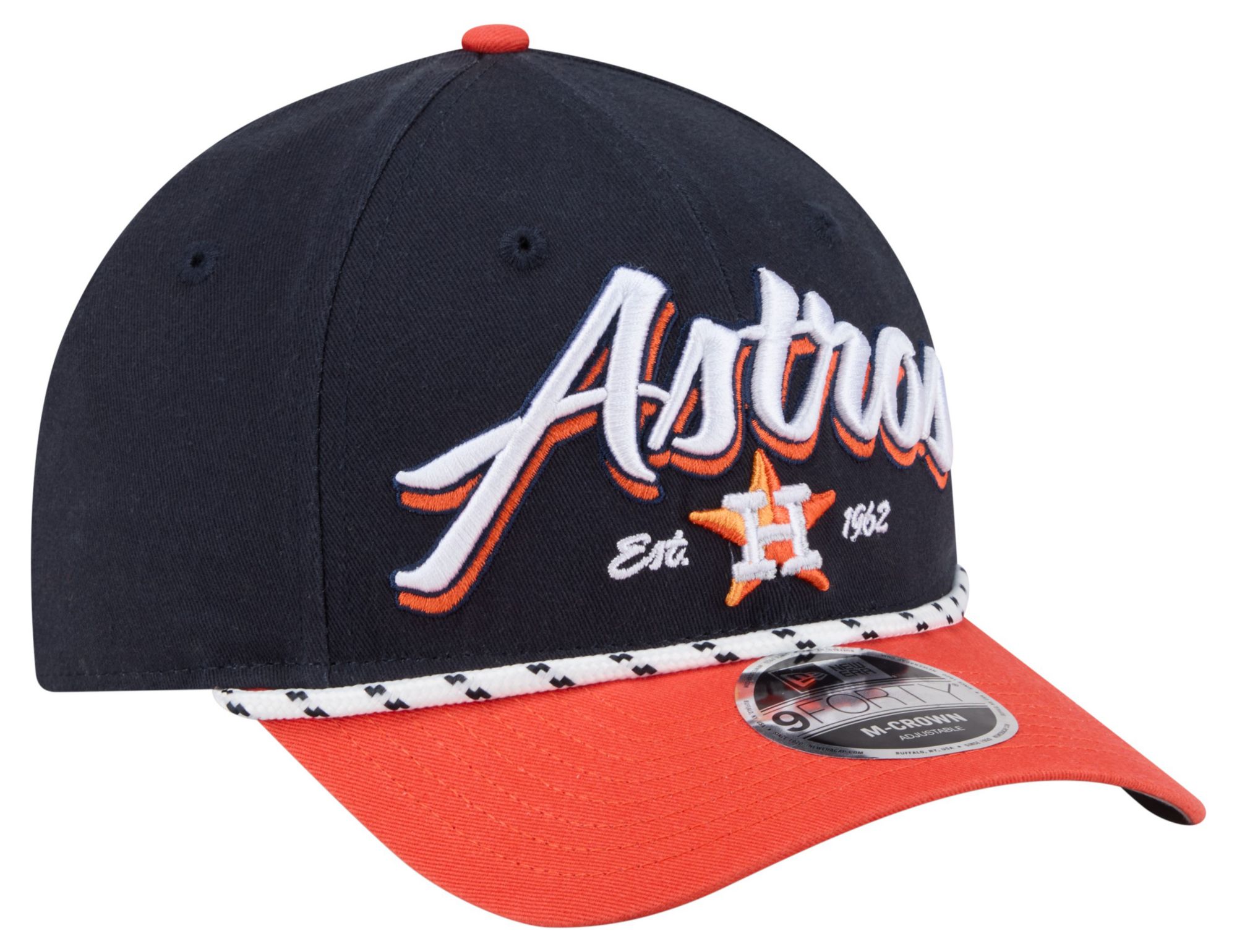 New Era Adult Houston Astros Navy Team Loyal 9Forty Adjustable Hat product image