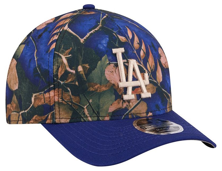 New Era Adult Los Angeles Dodgers Blue Leaves 9Forty Adjustable Hat product image