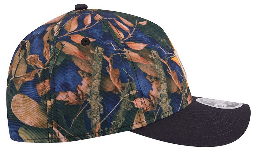 New Era Adult Houston Astros Navy Leaves 9Forty Adjustable Hat product image