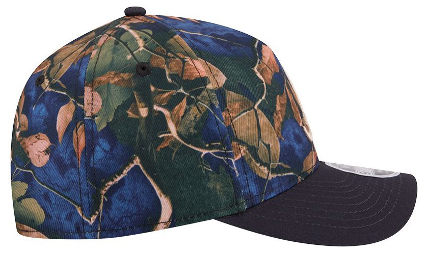 New Era Adult Atlanta Braves Navy Leaves 9Forty Adjustable Hat product image