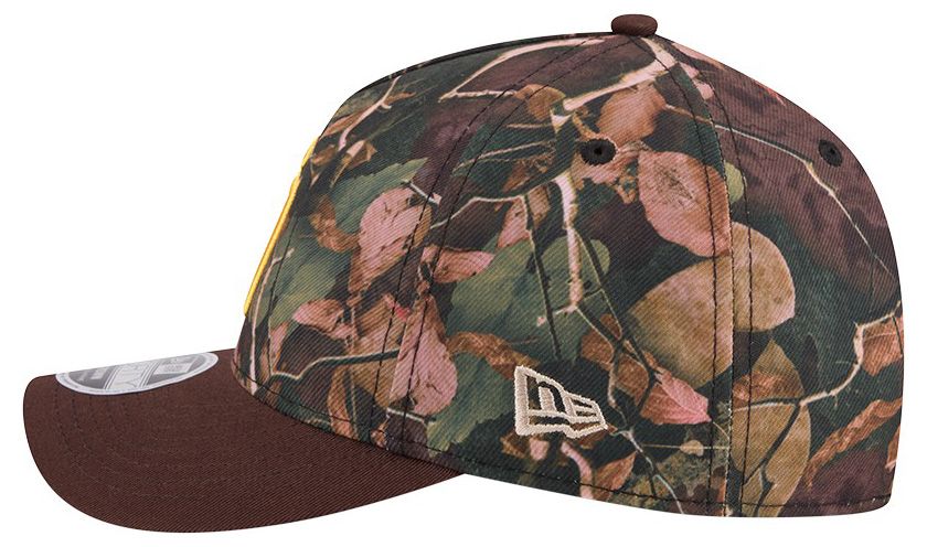 New Era Adult San Diego Padres Brown Leaves 9Forty Adjustable Hat product image