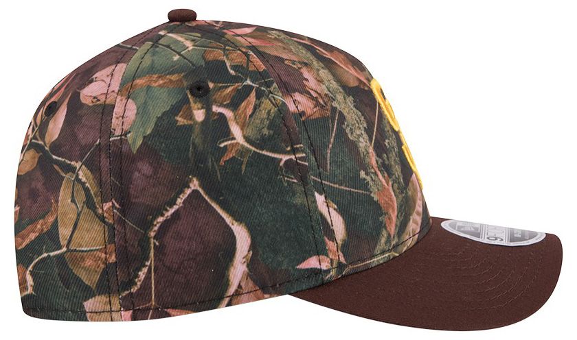 New Era Adult San Diego Padres Brown Leaves 9Forty Adjustable Hat product image