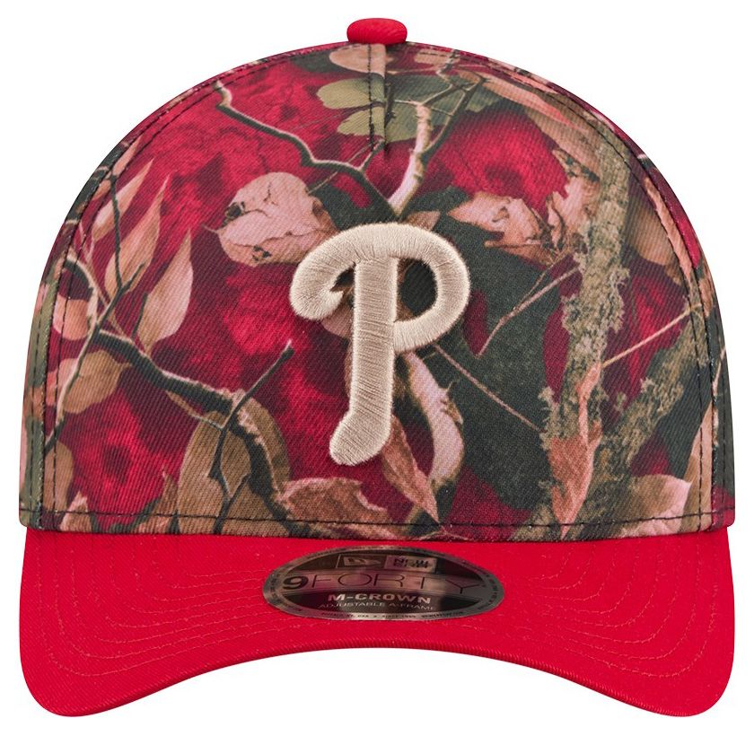 New Era Adult Philadelphia Phillies Red Leaves 9Forty Adjustable Hat product image