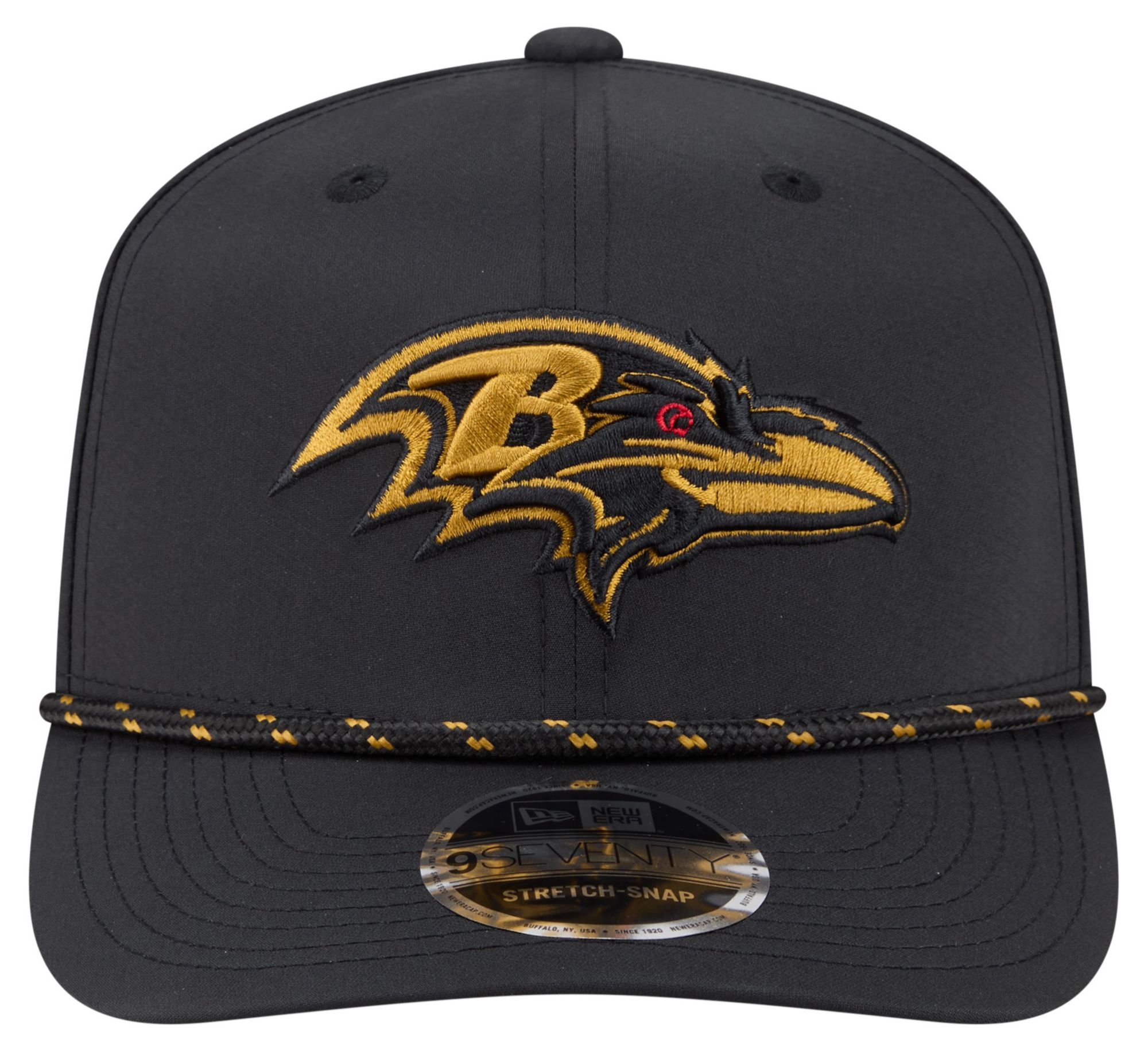 New Era Adult Baltimore Ravens Black Rope 9Seventy Adjustable Hat product image