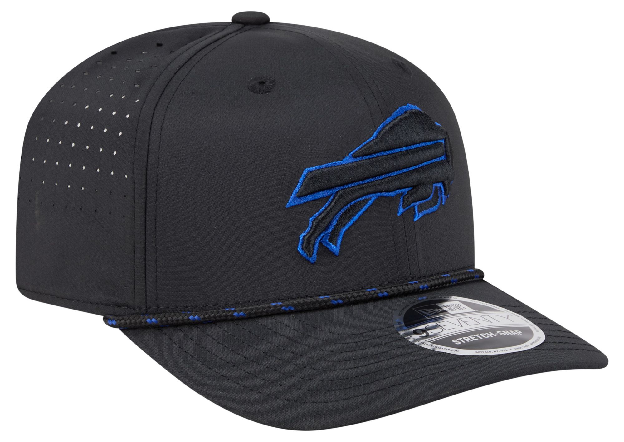 New Era Adult Buffalo Bills Black Rope 9Seventy Adjustable Hat product image