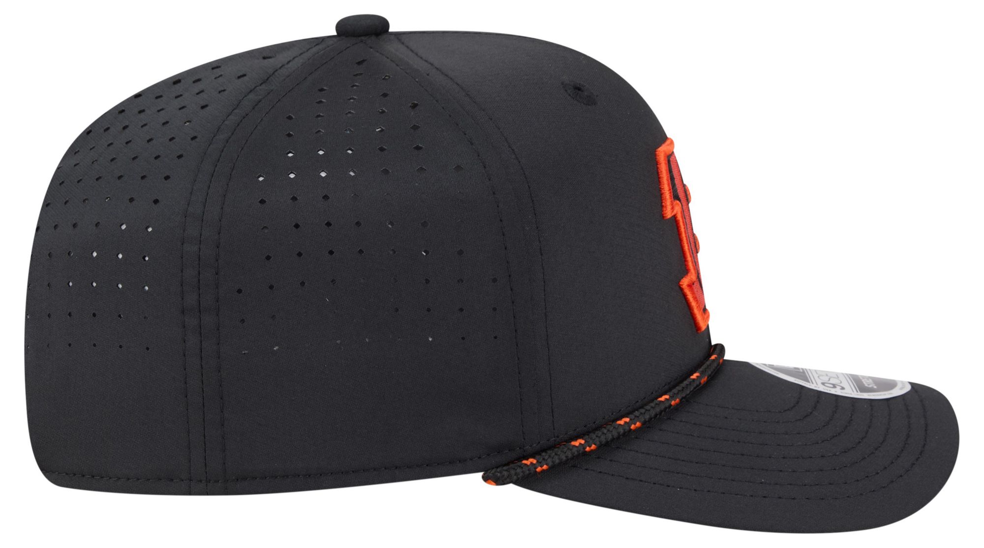 New Era Adult Cincinnati Bengals Black Rope 9Seventy Adjustable Hat product image