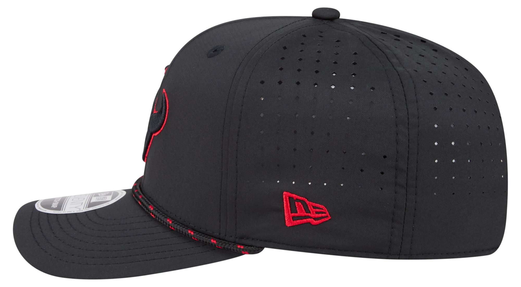 New Era Adult Houston Texans Black Rope 9Seventy Adjustable Hat product image