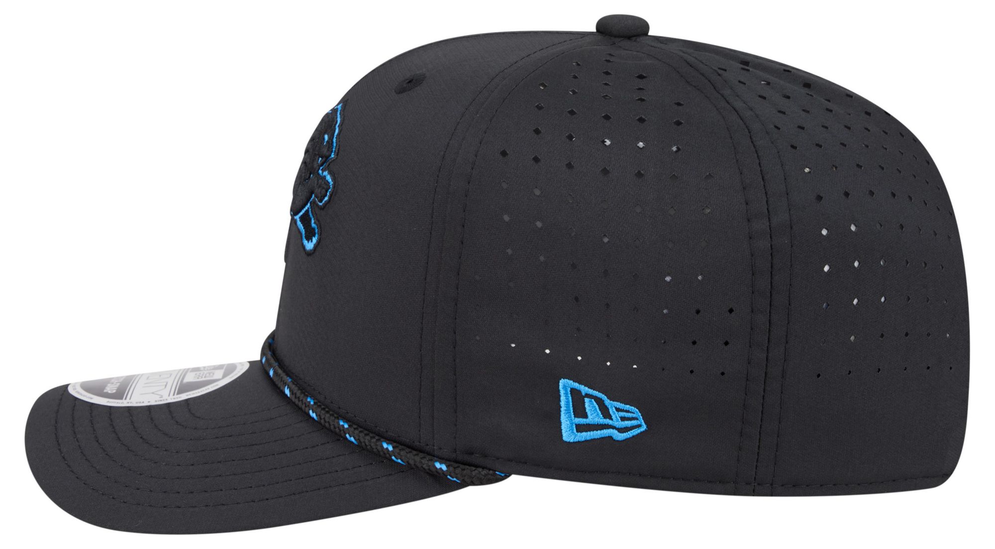New Era Adult Detroit Lions Black Rope 9Seventy Adjustable Hat product image