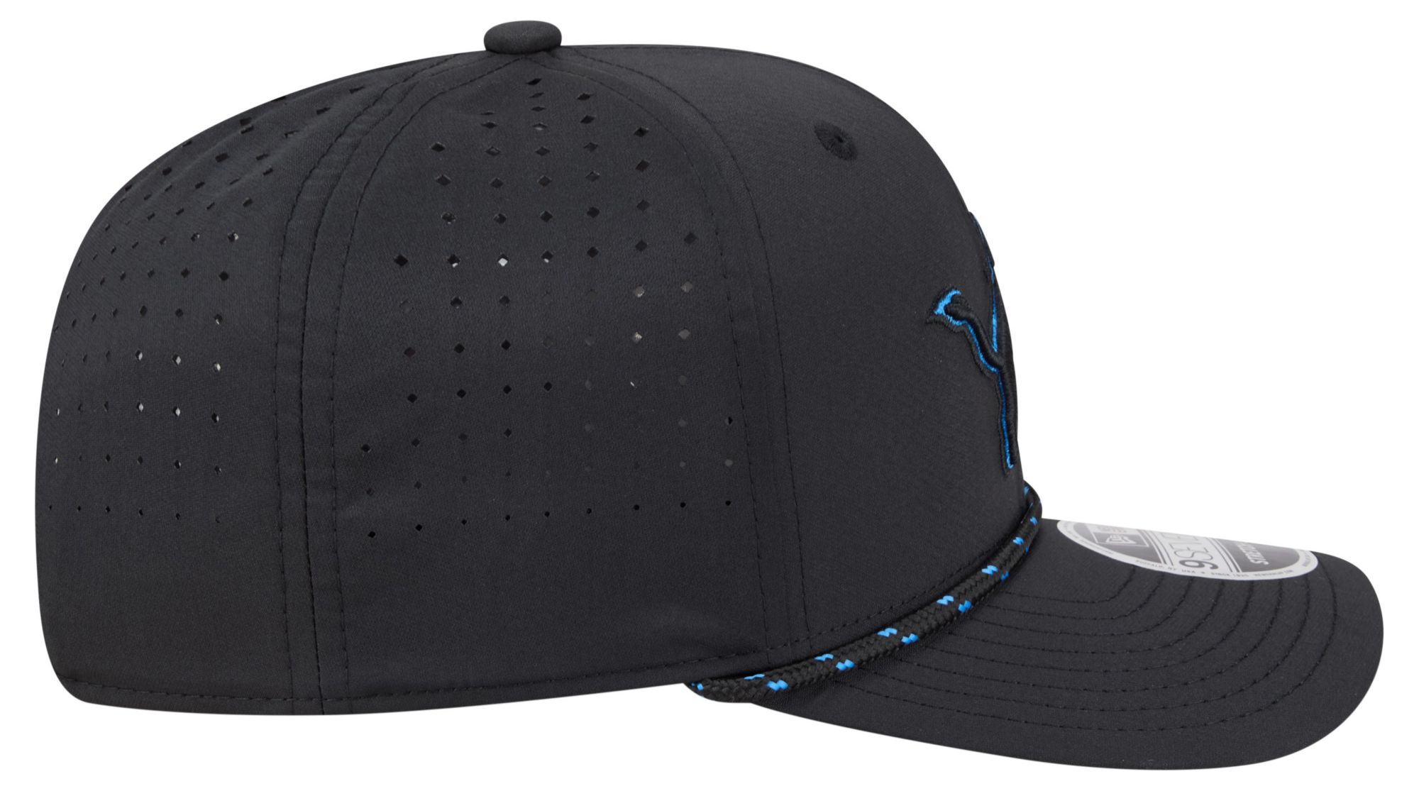 New Era Adult Detroit Lions Black Rope 9Seventy Adjustable Hat product image