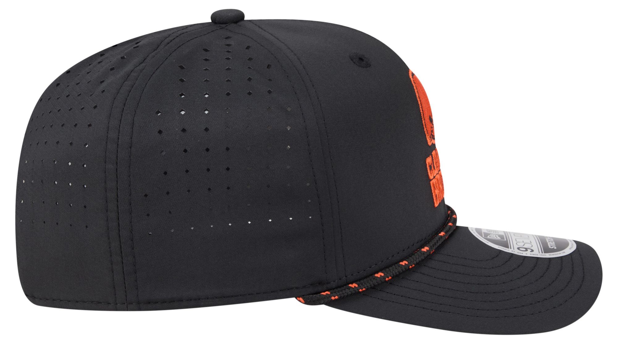New Era Adult Cleveland Browns Black Rope 9Seventy Adjustable Hat product image