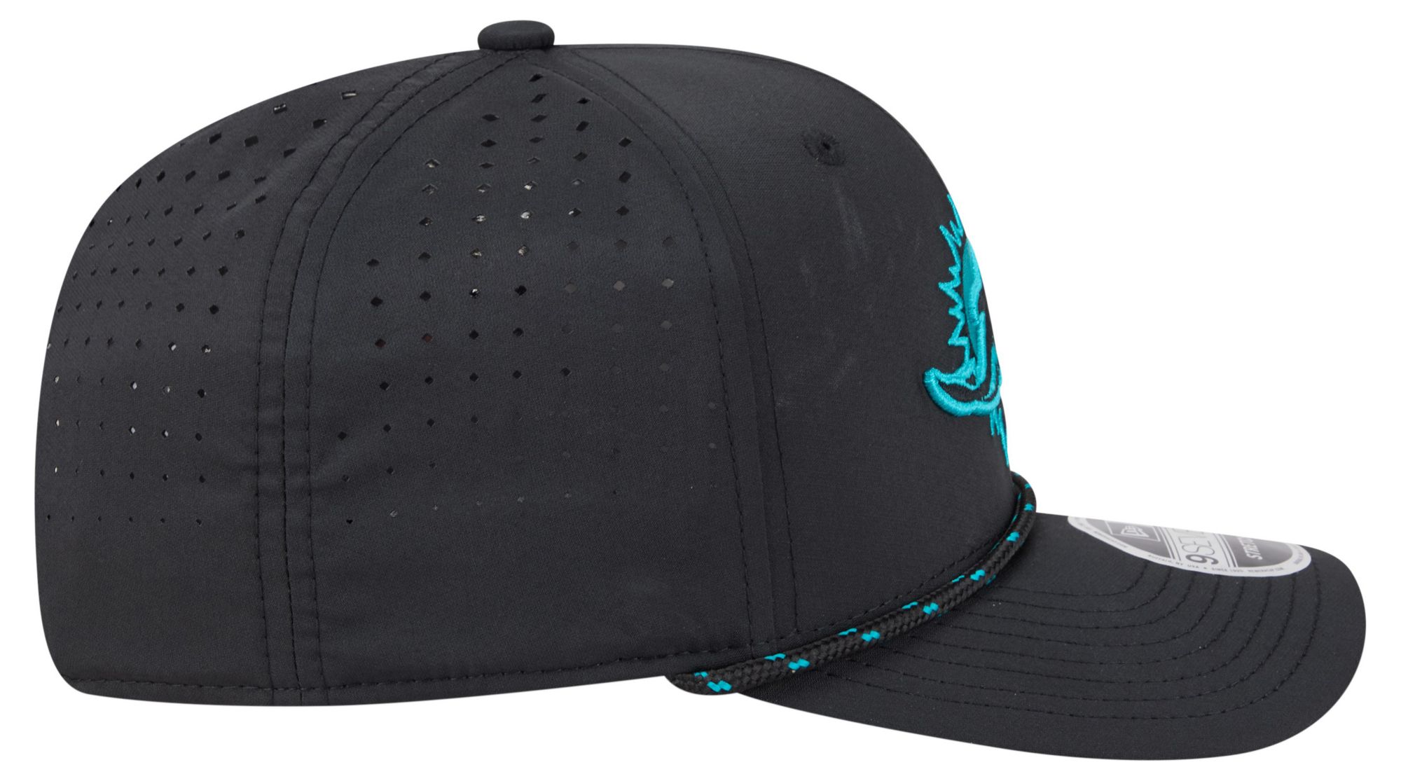 New Era Adult Miami Dolphins Black Rope 9Seventy Adjustable Hat product image