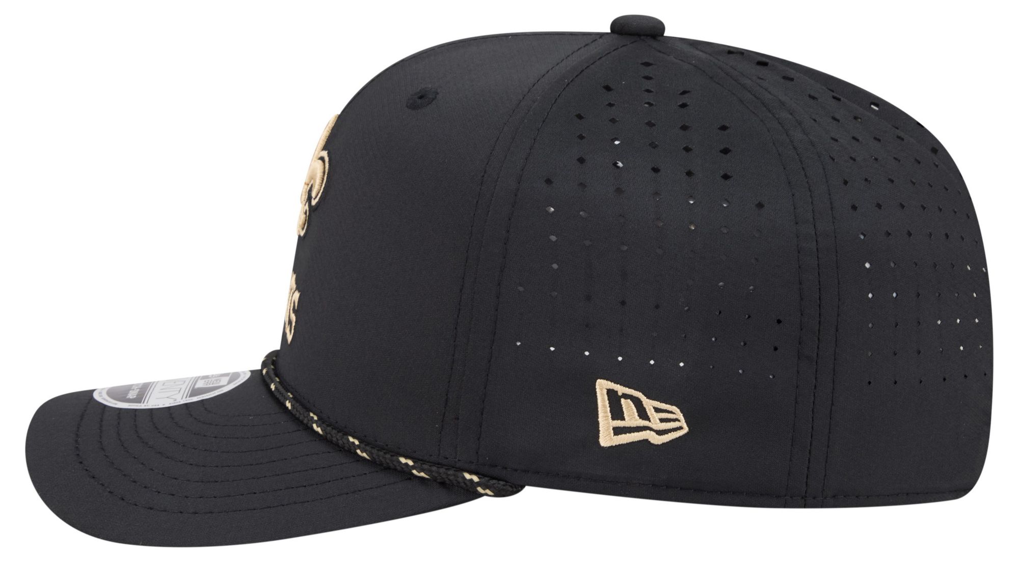 New Era Adult New Orleans Saints Black Rope 9Seventy Adjustable Hat product image
