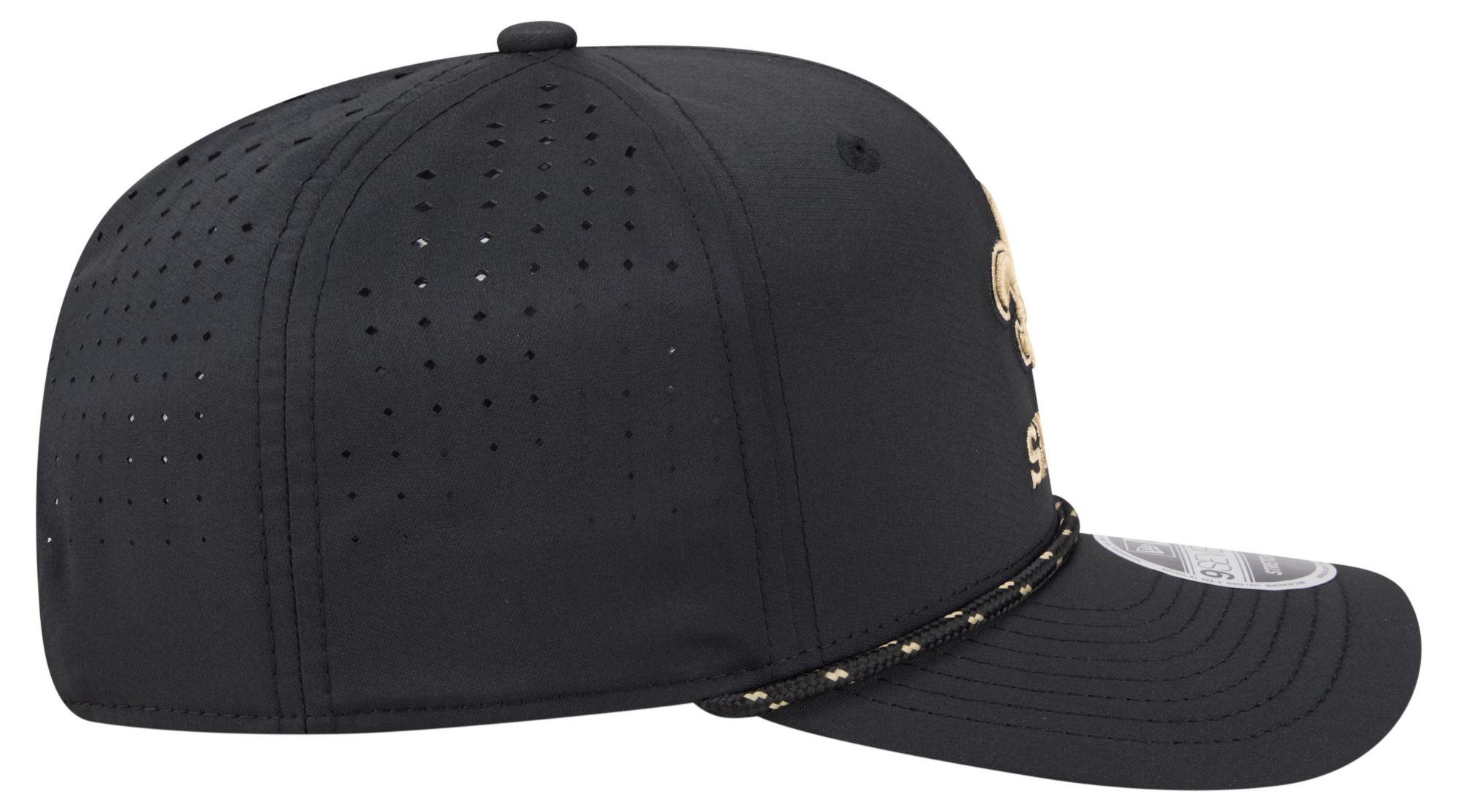New Era Adult New Orleans Saints Black Rope 9Seventy Adjustable Hat product image