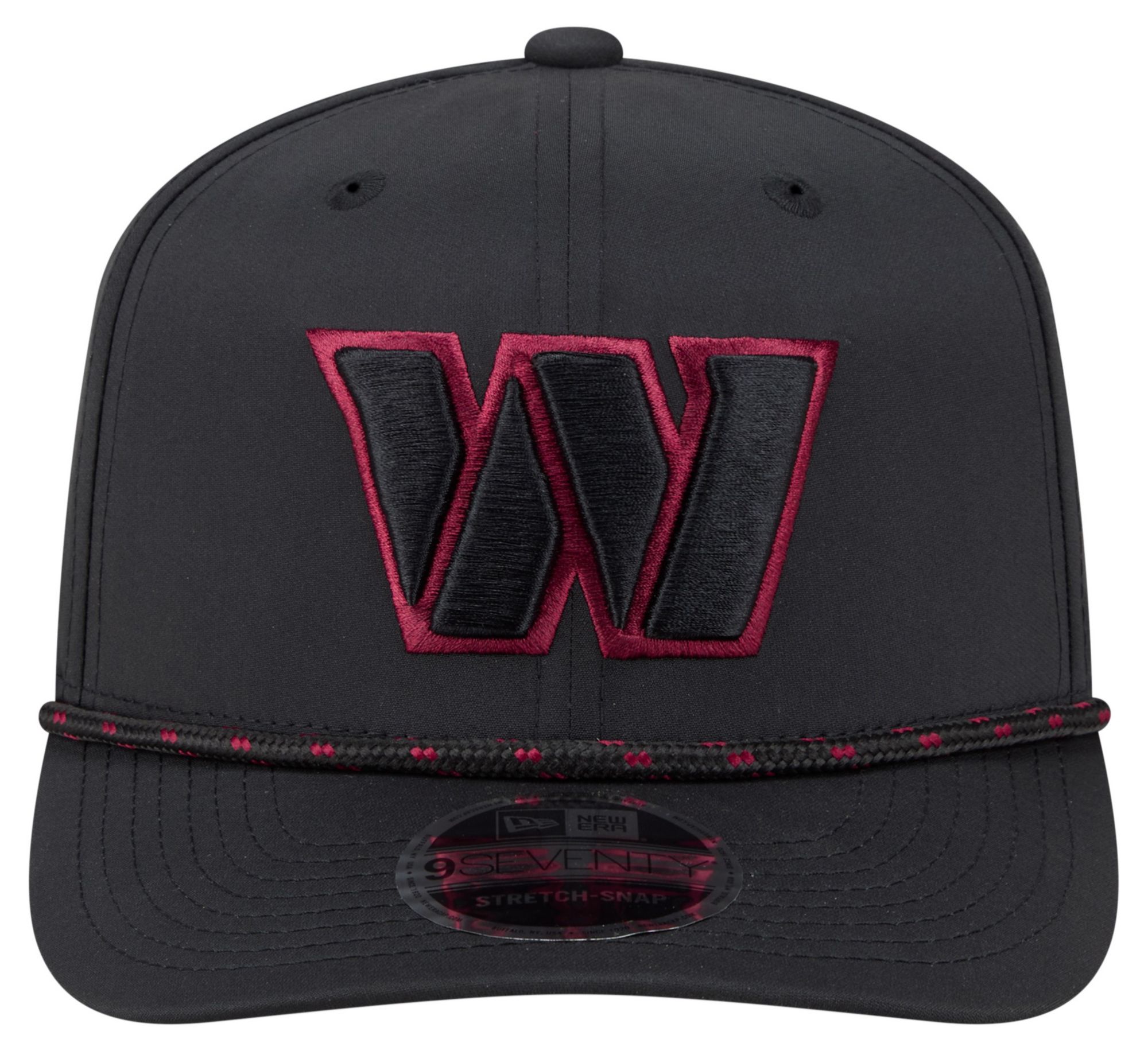 New Era Adult Washington Commanders Black Rope 9Seventy Adjustable Hat product image