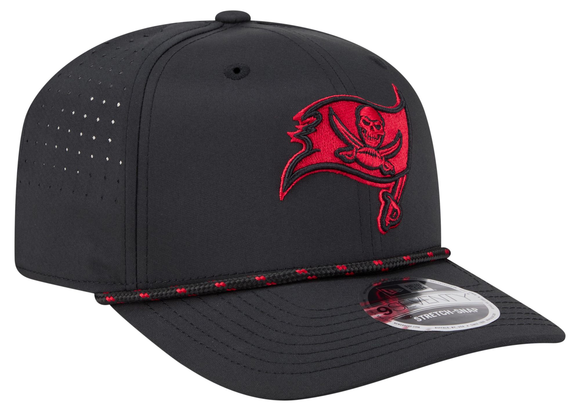 New Era Adult Tampa Bay Buccaneers Black Rope 9Seventy Adjustable Hat product image