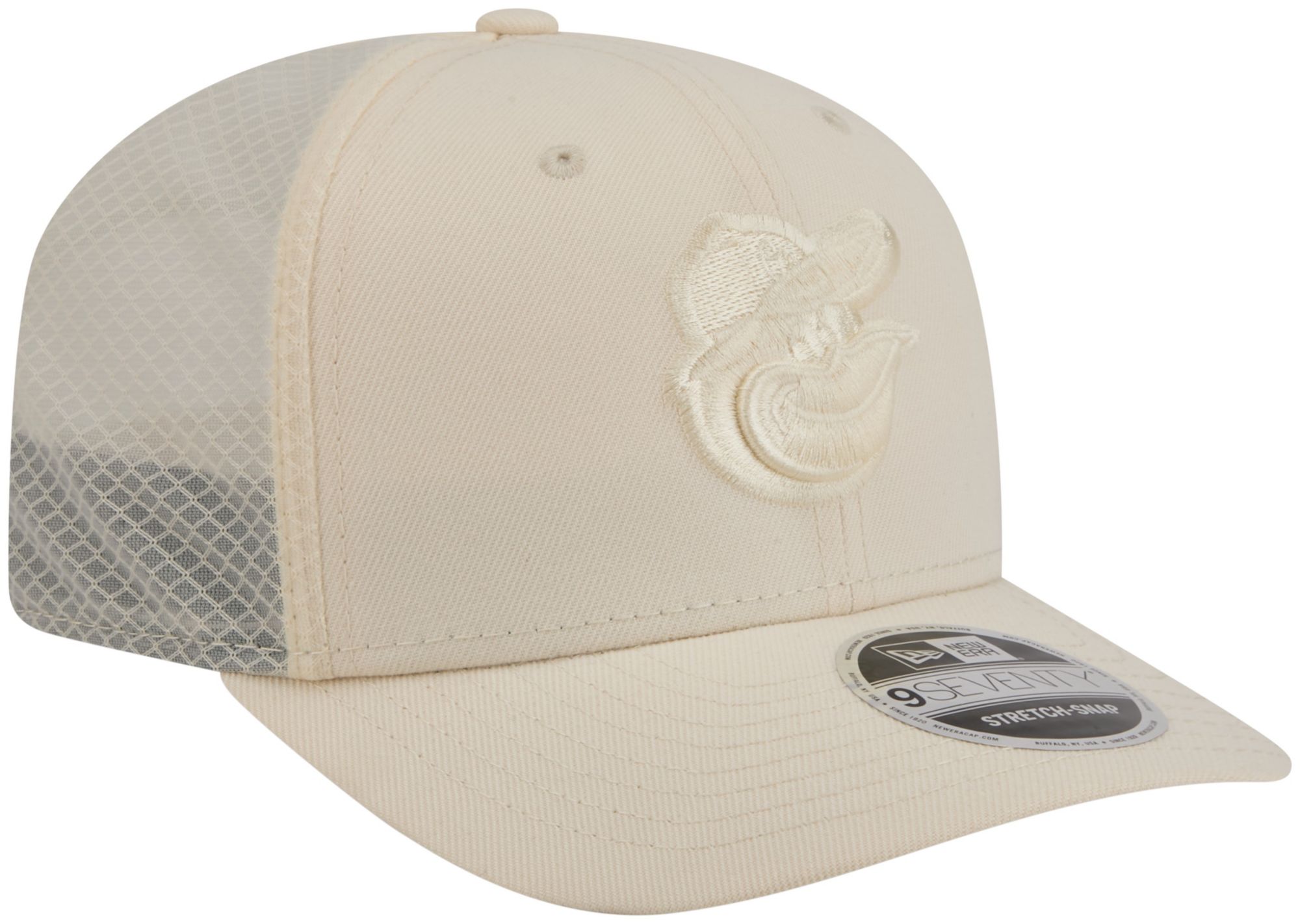 New Era Adult Baltimore Orioles Cream Color Pack 9Seventy Adjustable Hat product image