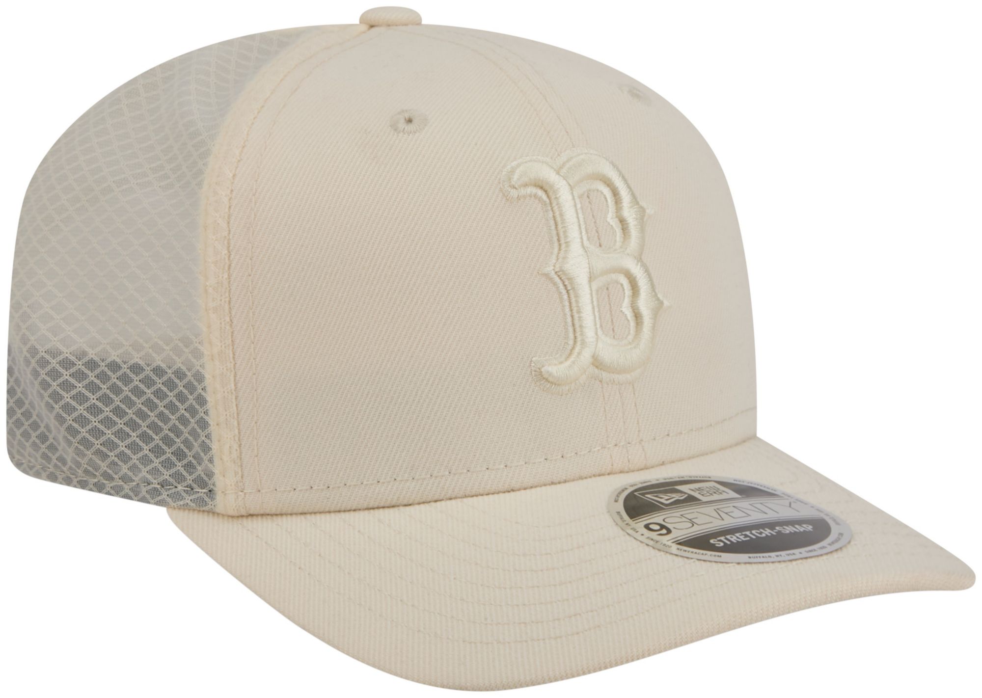 New Era Adult Boston Red Sox Cream Color Pack 9Seventy Adjustable Hat product image