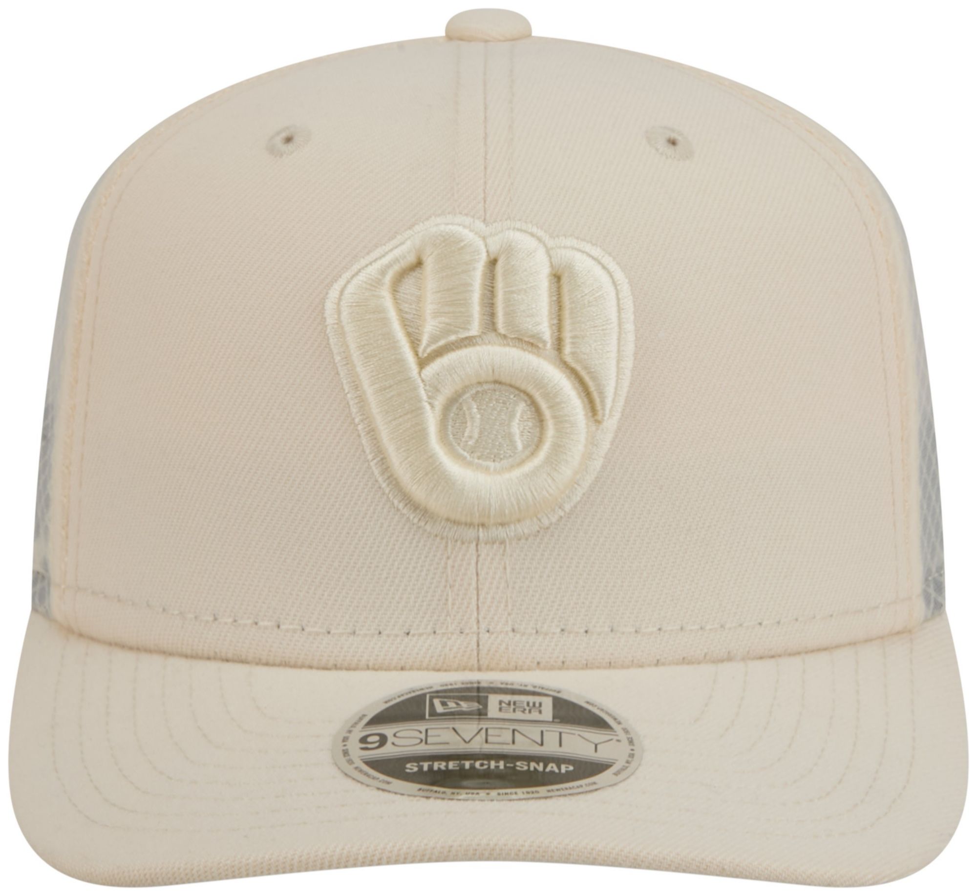 New Era Adult Milwaukee Brewers Cream Color Pack 9Seventy Adjustable Hat product image