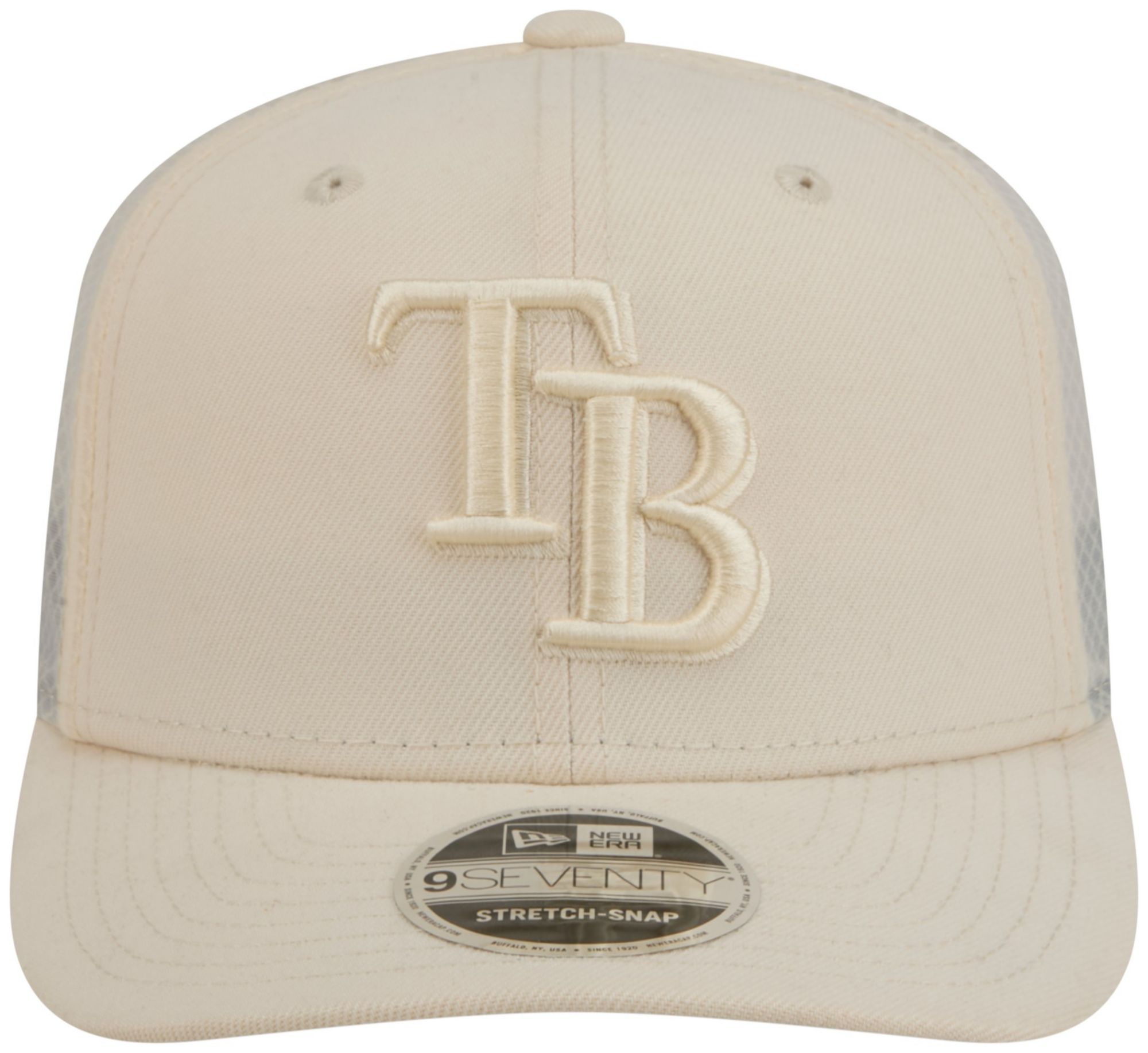 New Era Adult Tampa Bay Rays Cream Color Pack 9Seventy Adjustable Hat product image