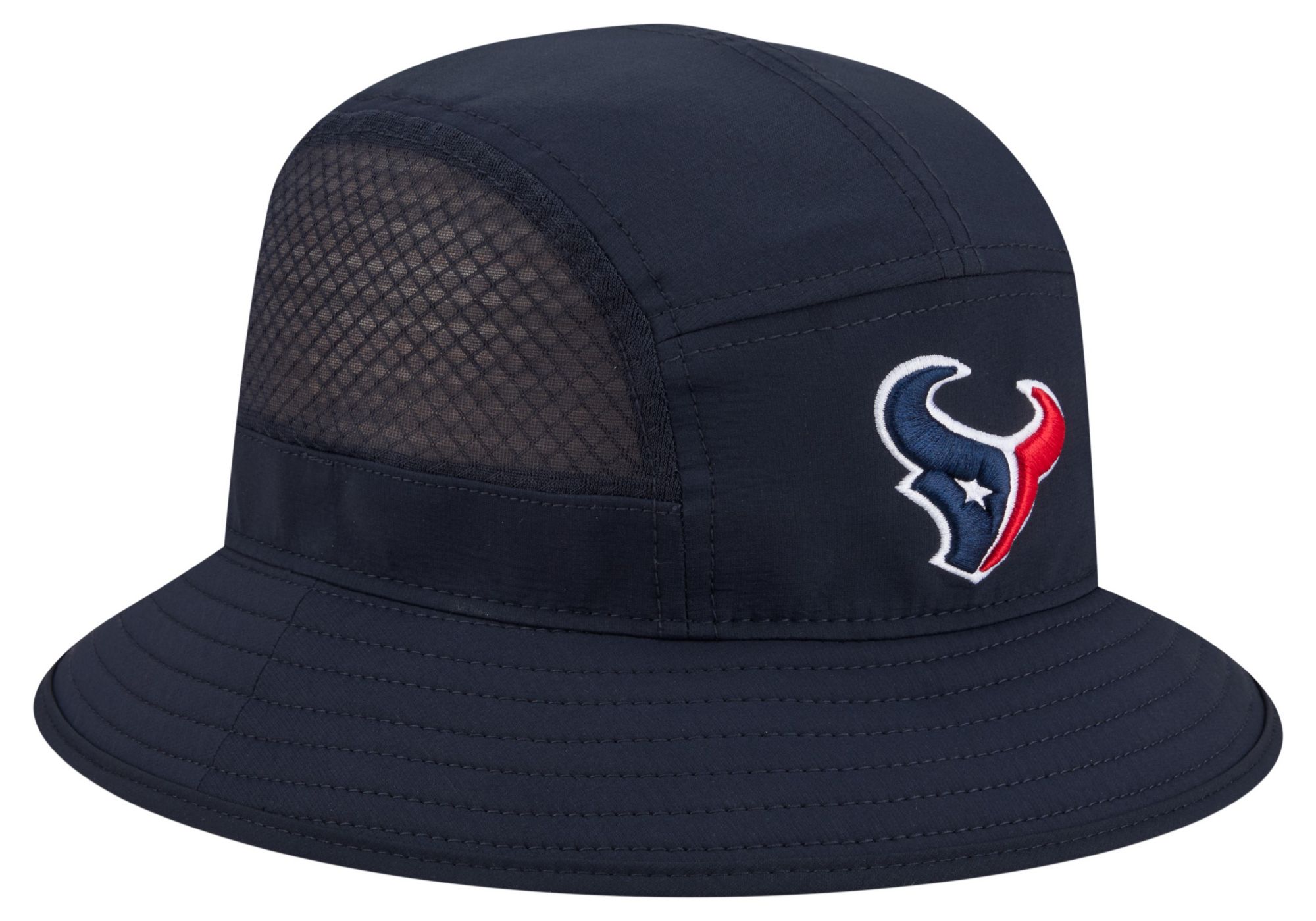 New Era Adult Houston Texans Navy Mesh Bucket Hat product image