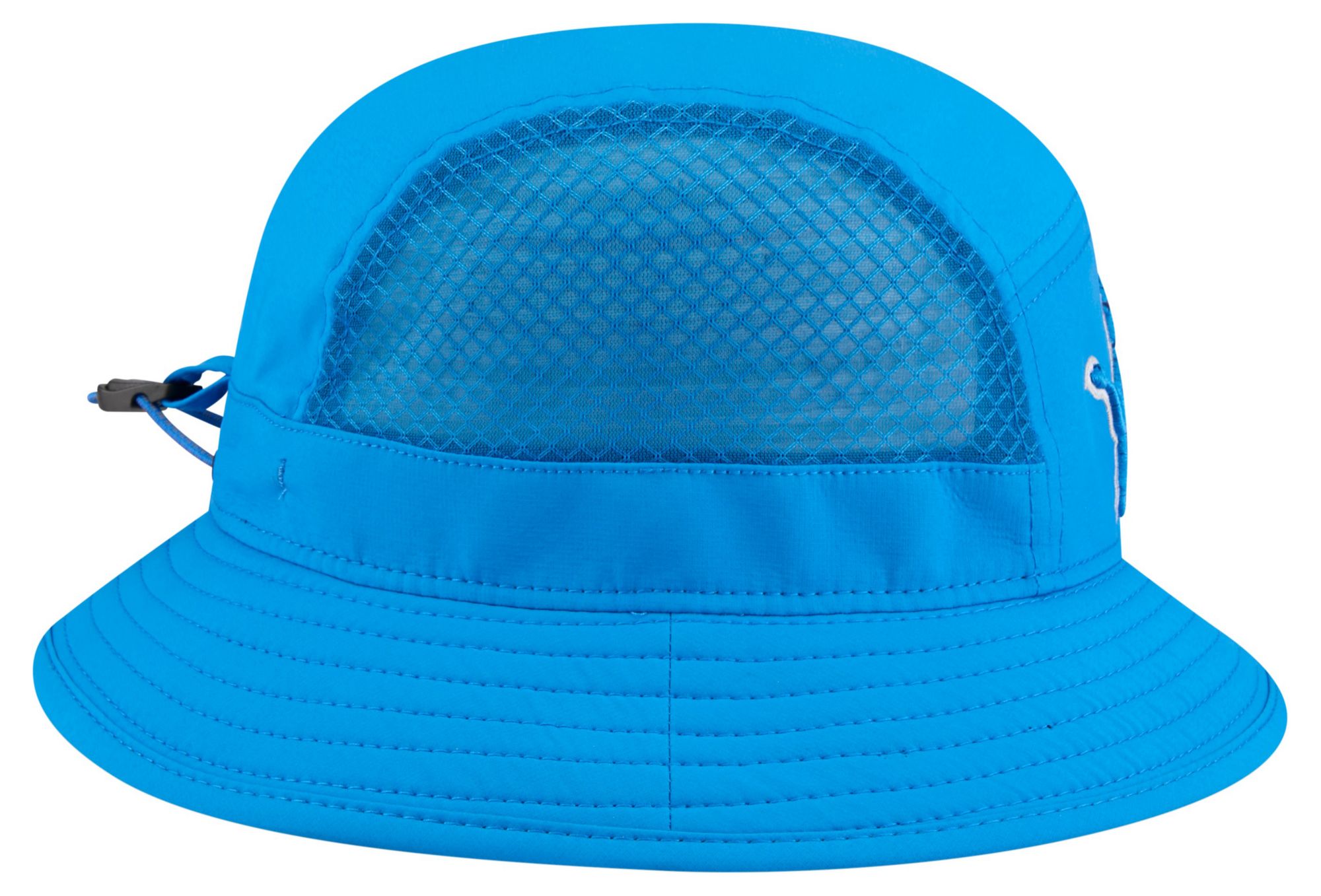 New Era Adult Detroit Lions Medium Blue Mesh Bucket Hat product image