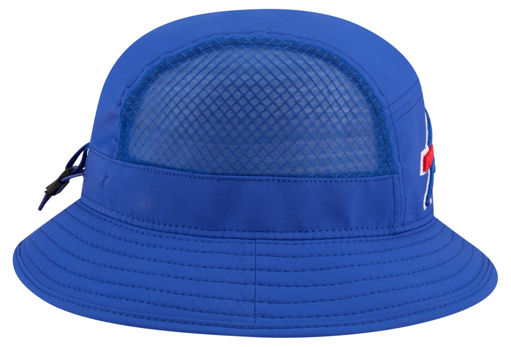New Era Adult Buffalo Bills Medium Blue Mesh Bucket Hat product image