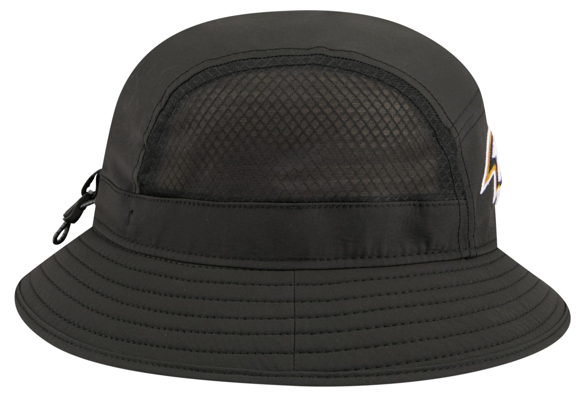 New Era Adult Baltimore Ravens Black Mesh Bucket Hat product image