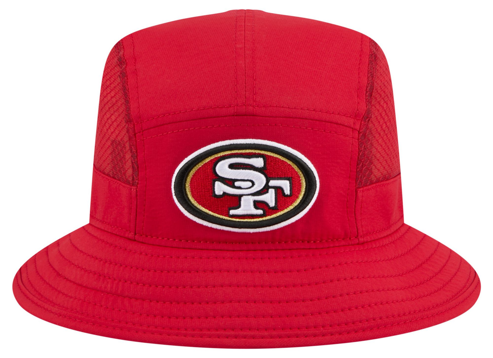 New Era Adult San Francisco 49ers Red Mesh Bucket Hat product image