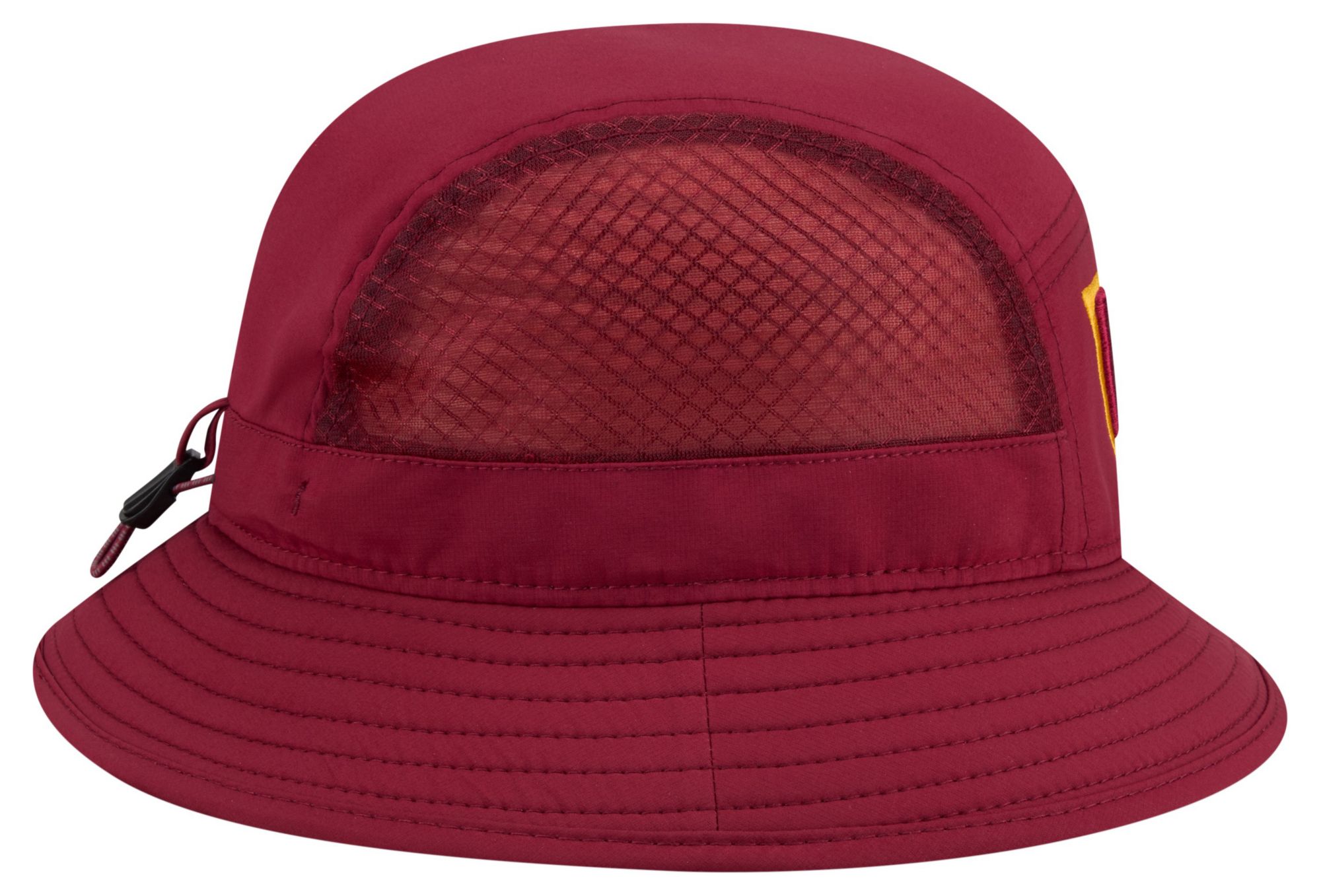 New Era Adult Washington Commanders Dark Red Mesh Bucket Hat product image
