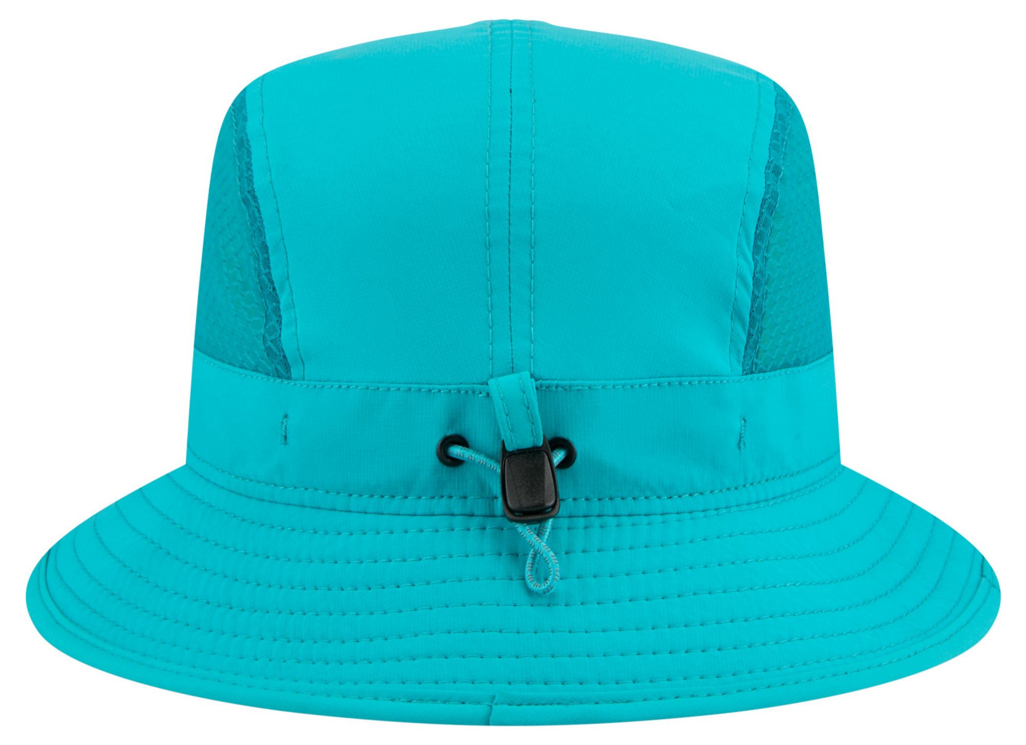 New Era Adult Miami Dolphins Turquoise Mesh Bucket Hat product image