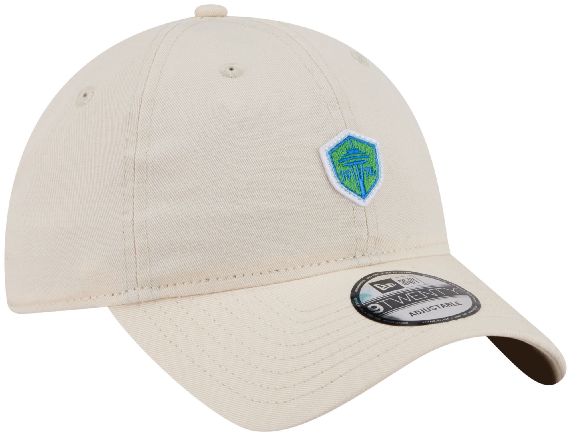 New Era Adult Seattle Sounders Light Beige Logo 9Twenty Adjustable Hat product image