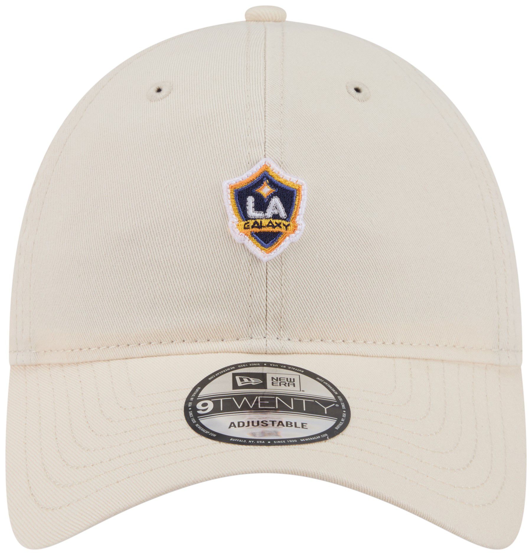 New Era Adult Los Angeles Galaxy Light Beige Logo 9Twenty Adjustable Hat product image