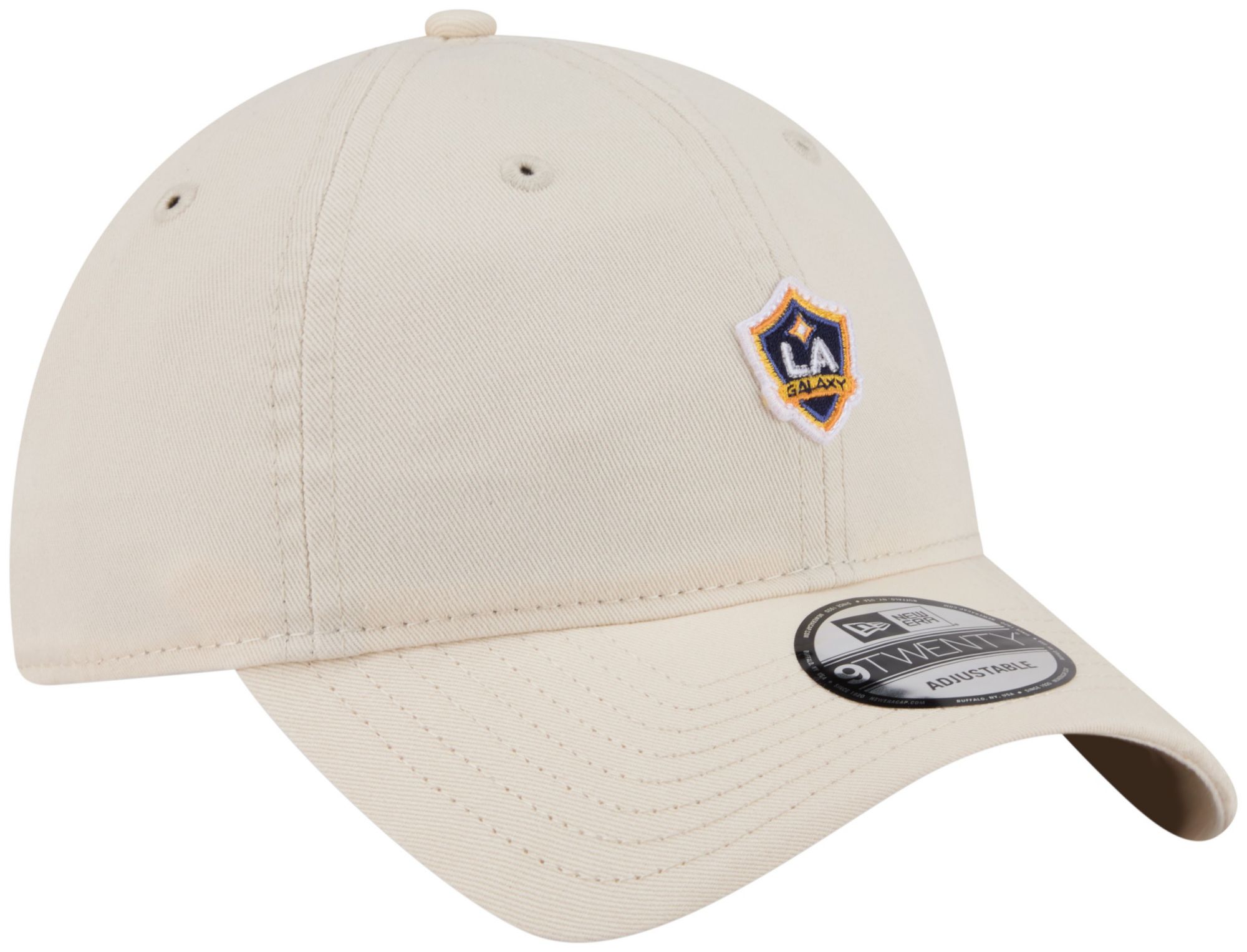 New Era Adult Los Angeles Galaxy Light Beige Logo 9Twenty Adjustable Hat product image