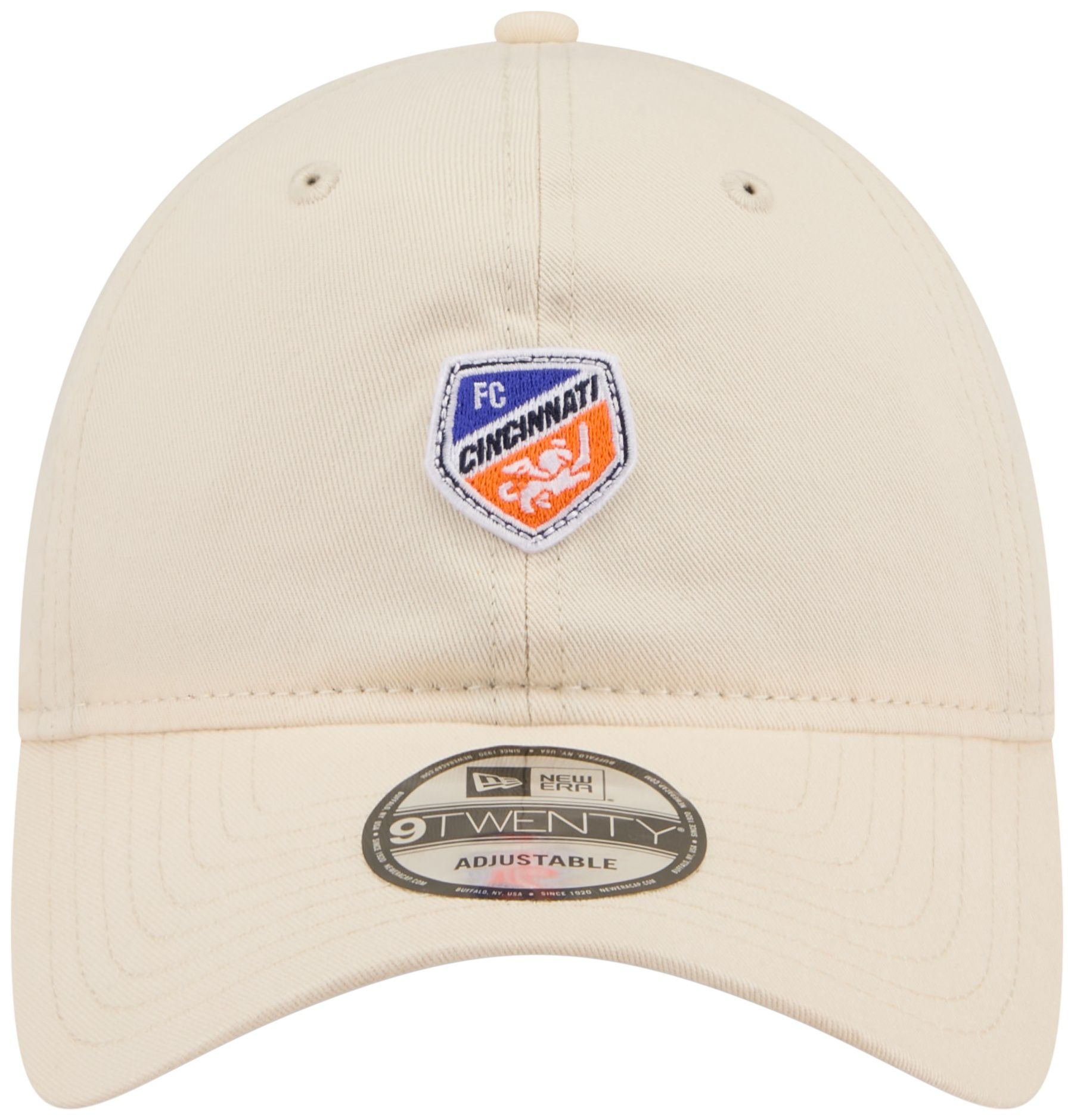 New Era Adult FC Cincinnati Light Beige Logo 9Twenty Adjustable Hat product image