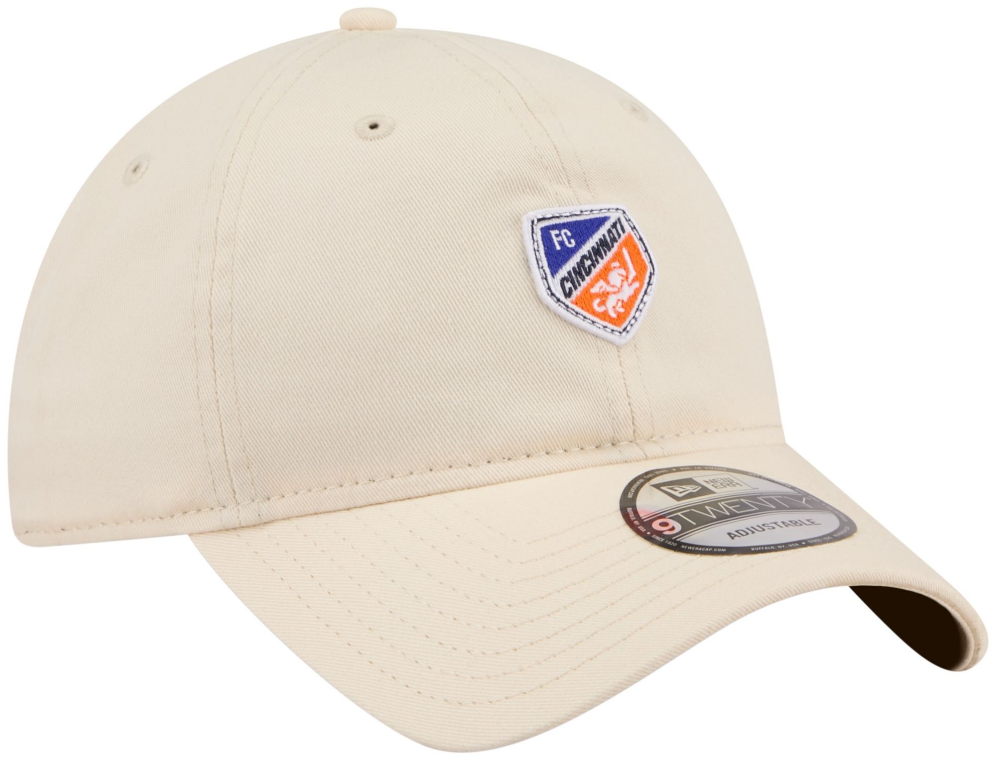 New Era Adult FC Cincinnati Light Beige Logo 9Twenty Adjustable Hat product image